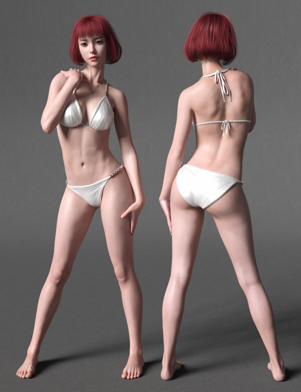 Shirley Lee Character with Hair for Genesis 8 and 8.1 Female by: GoannaSprite, 3D Models by Daz 3D