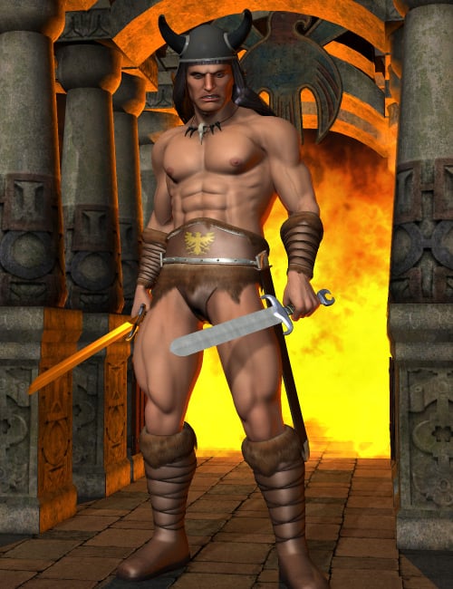 M4 Barbarian Warrior Bundle by: GhostofMacbethWillDupre, 3D Models by Daz 3D