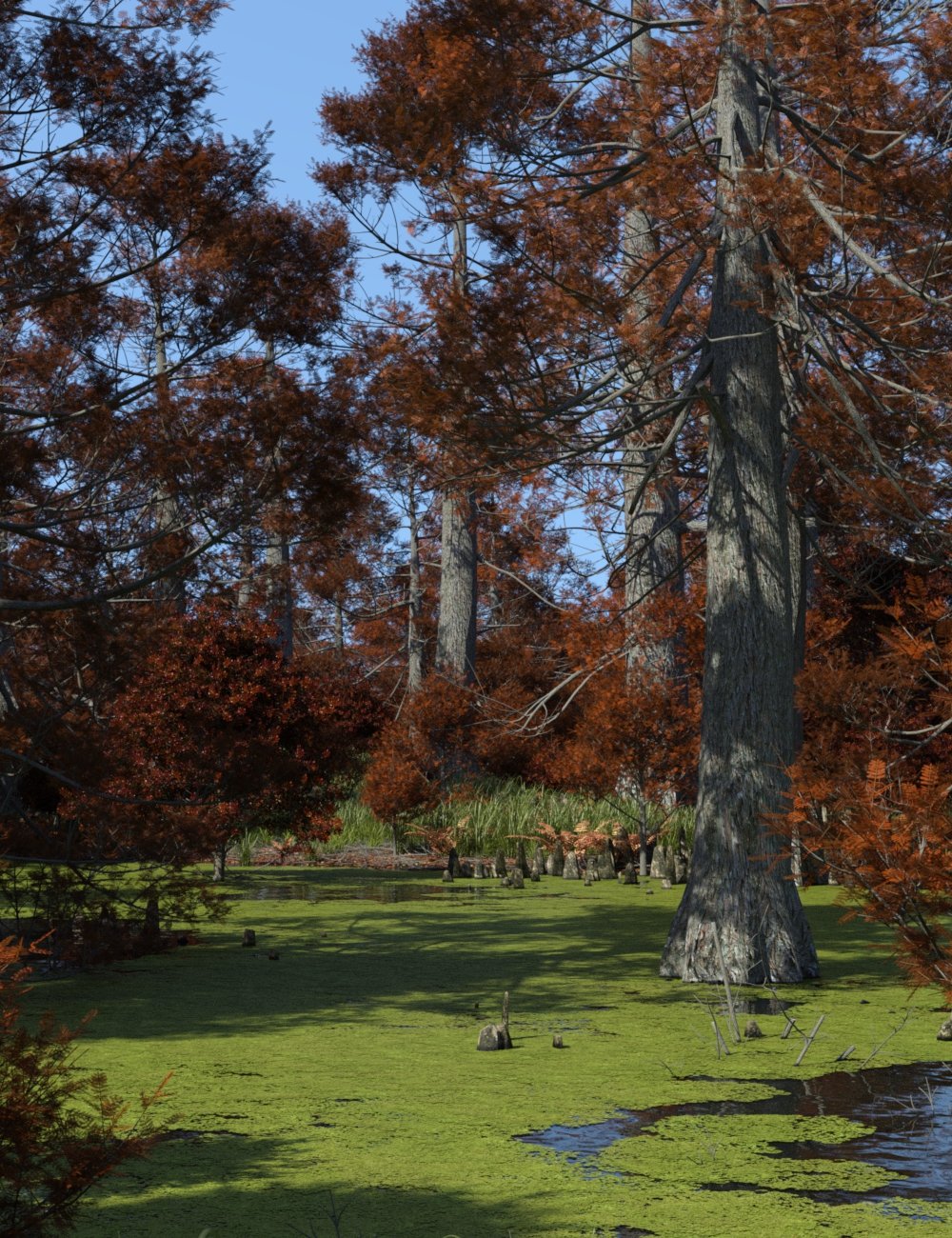 UltraScenery - Swamp by: TangoAlpha, 3D Models by Daz 3D