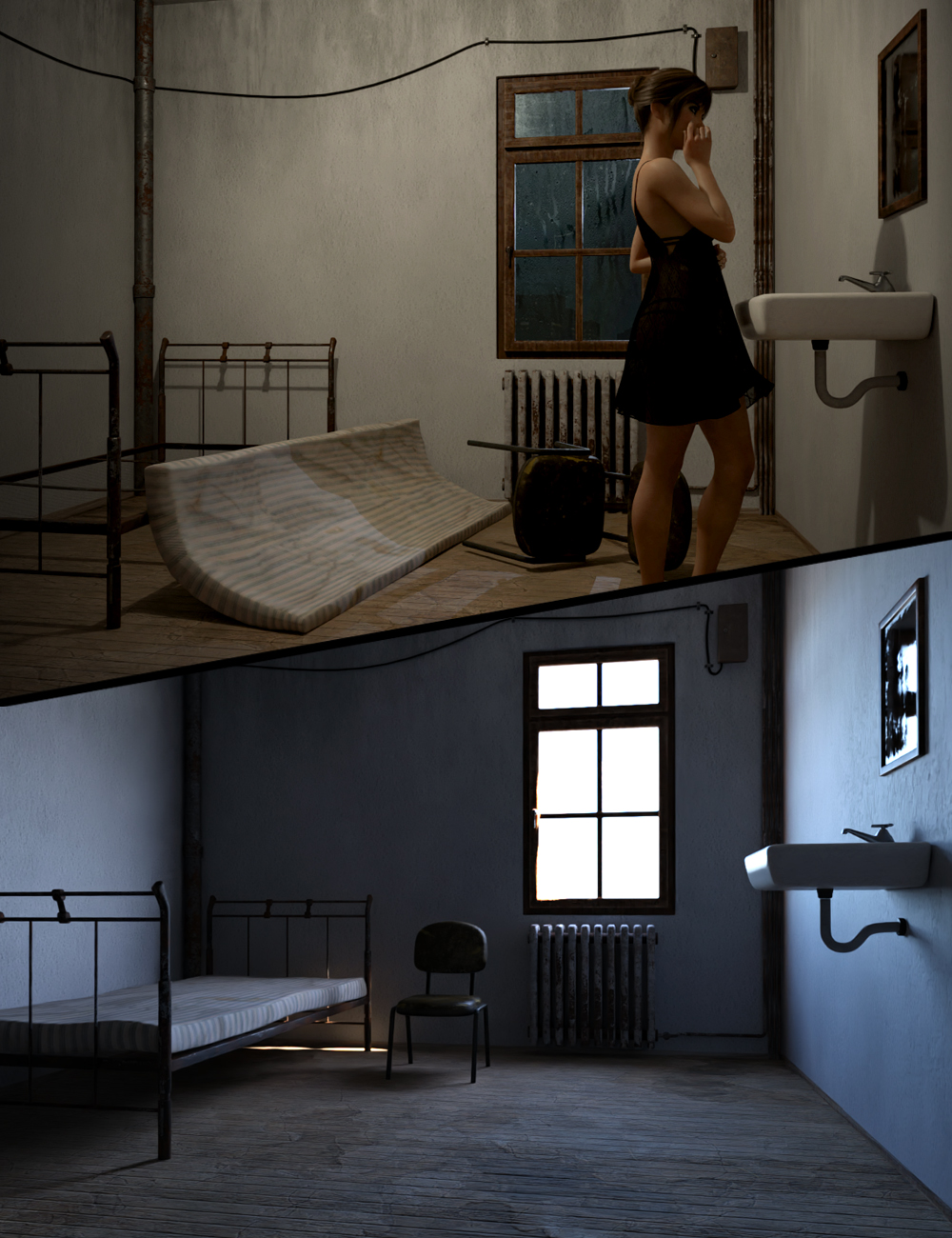 Old Room by: Mytilus3dLab, 3D Models by Daz 3D