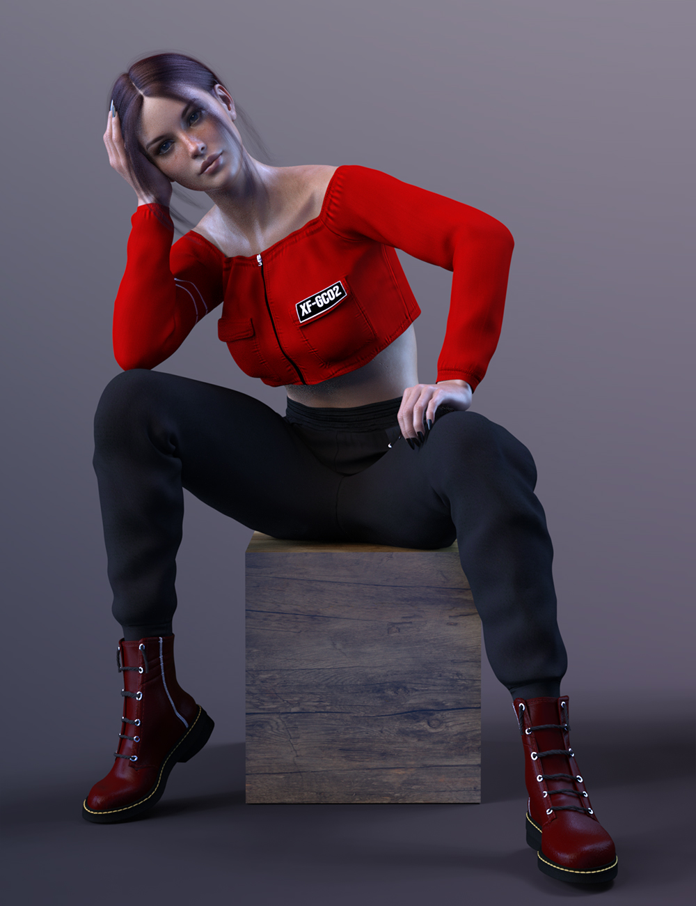 X-Fashion Girl Collection 02 for Genesis 8 Females by: xtrart-3d, 3D Models by Daz 3D