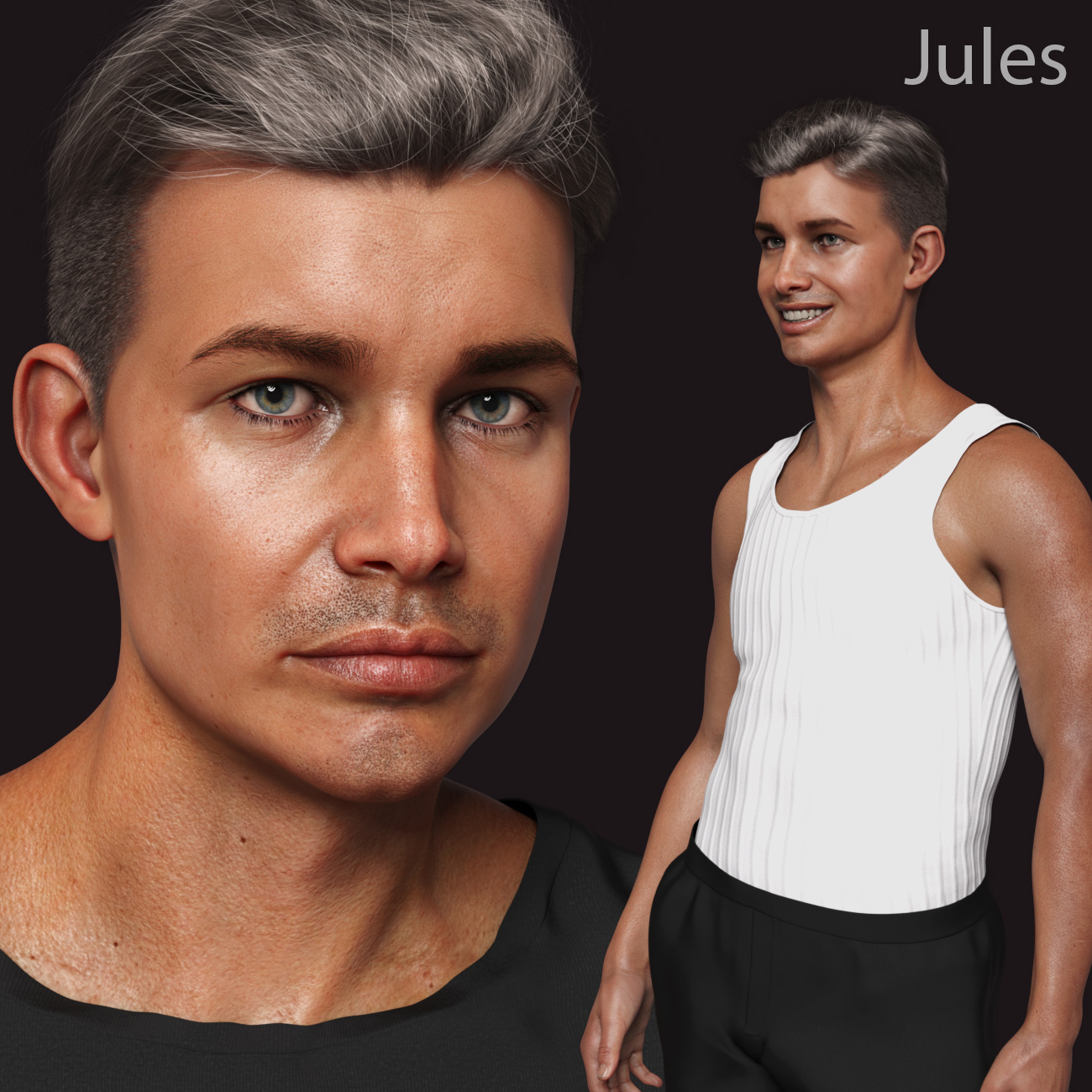 Real Faces and Bodies for Juan Carlos 8 Real Faces and Bodies for Juan Carlos 8 by: maelwenn, 3D Models by Daz 3D