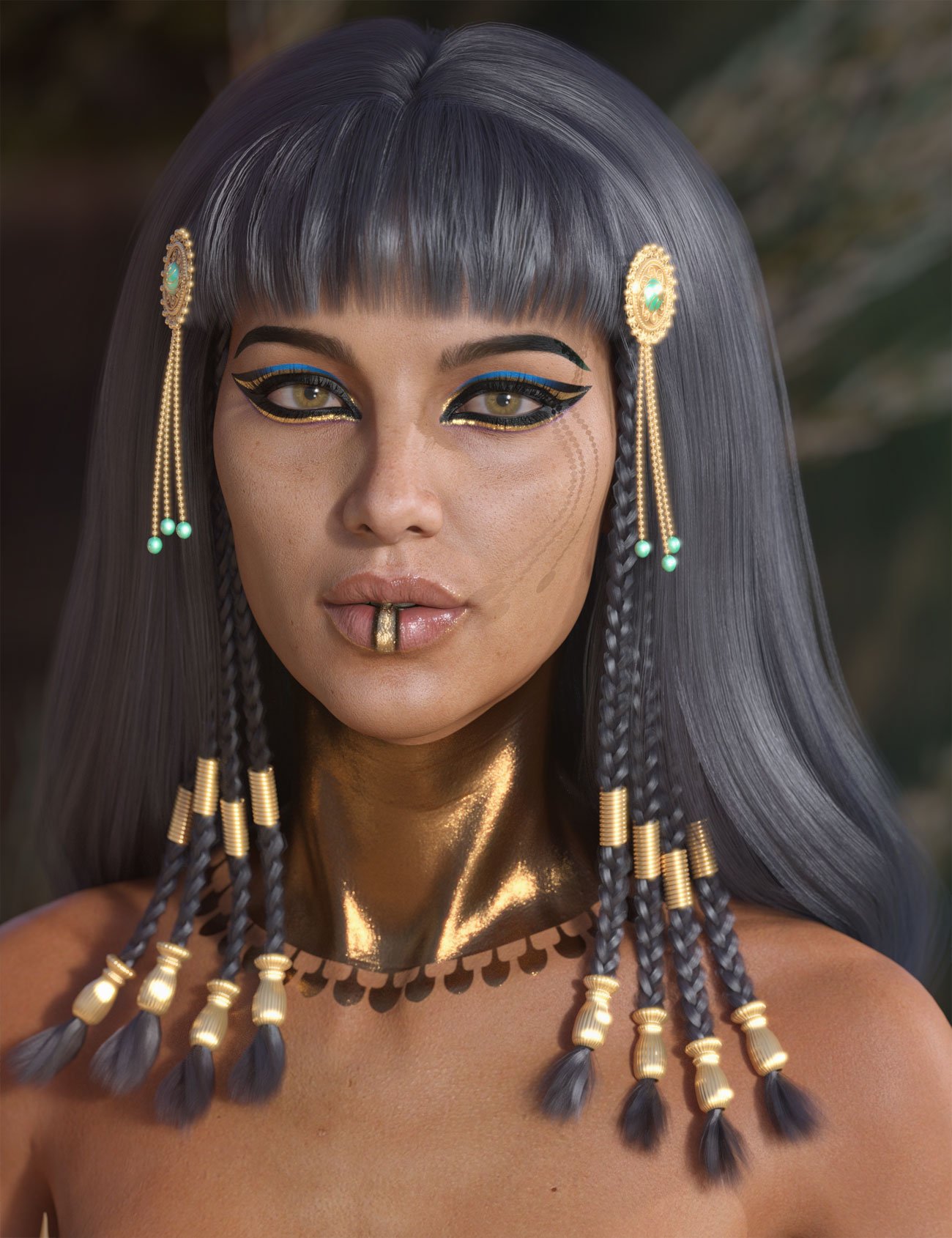 Cleopatras Egyptian Bundle Daz 3d