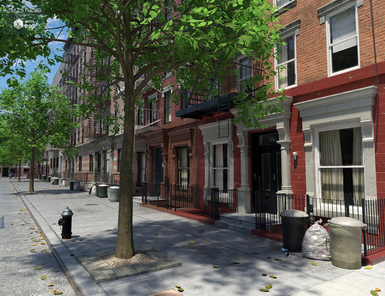 New York Tenements 2 New York Tenements 2 by: Aurelio, 3D Models by Daz 3D