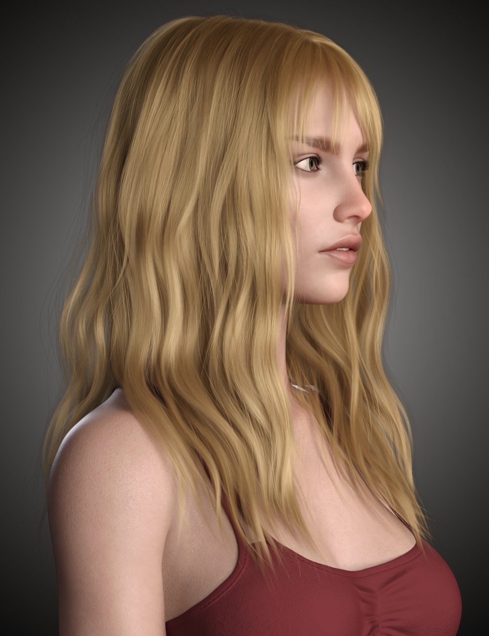 Flora Hair For Genesis 8 and 8.1 Female Flora Hair For Genesis 8 and 8.1 Female by: WindField, 3D Models by Daz 3D