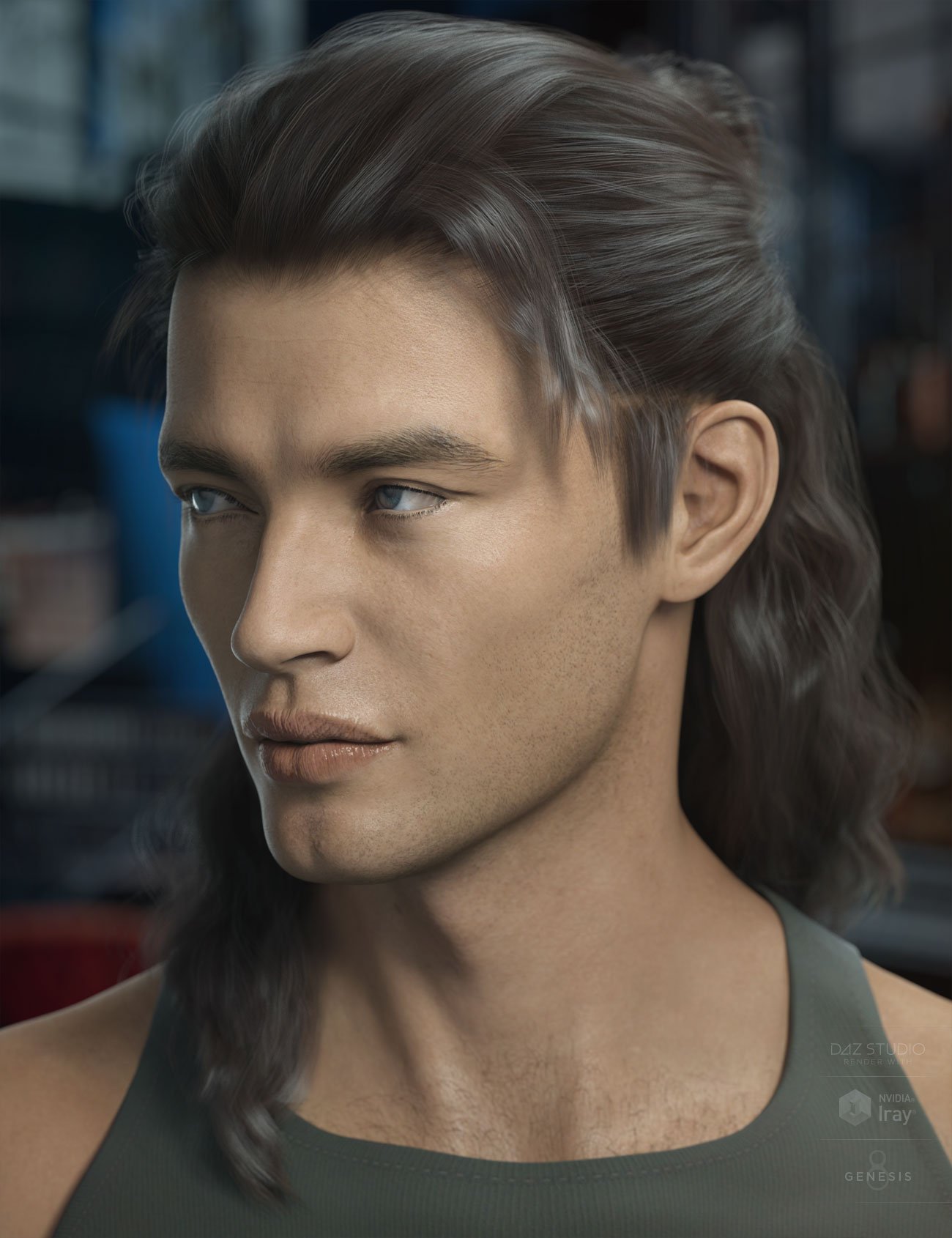 Briggs Hair for Genesis 8 Male and Females | Daz 3D