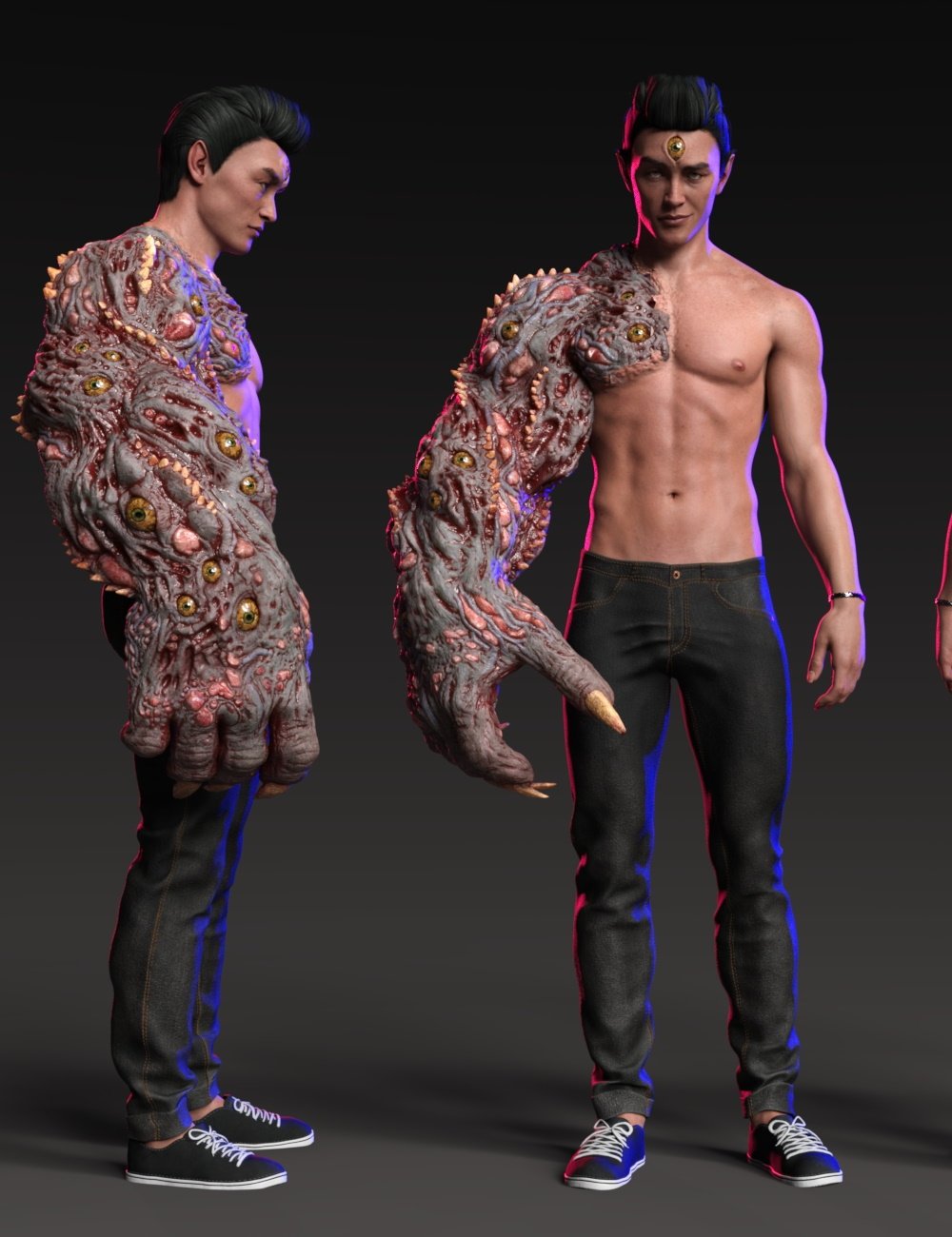 Arm of the Demon King for Genesis 8.1 Males Arm of the Demon King for Genesis 8.1 Males by: JoeQuick, 3D Models by Daz 3D