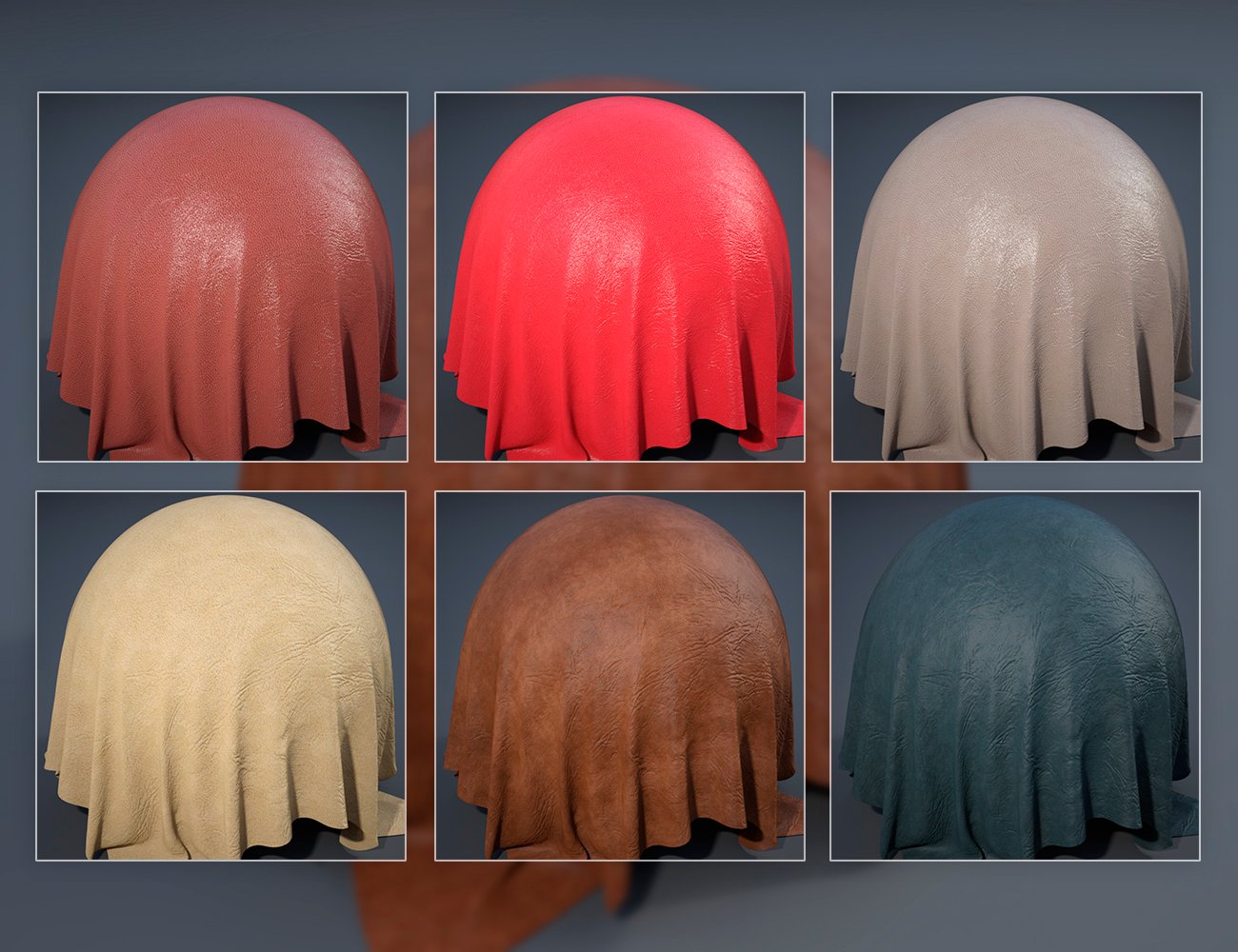 Leather Collection: Washed by: Dimidrol, 3D Models by Daz 3D