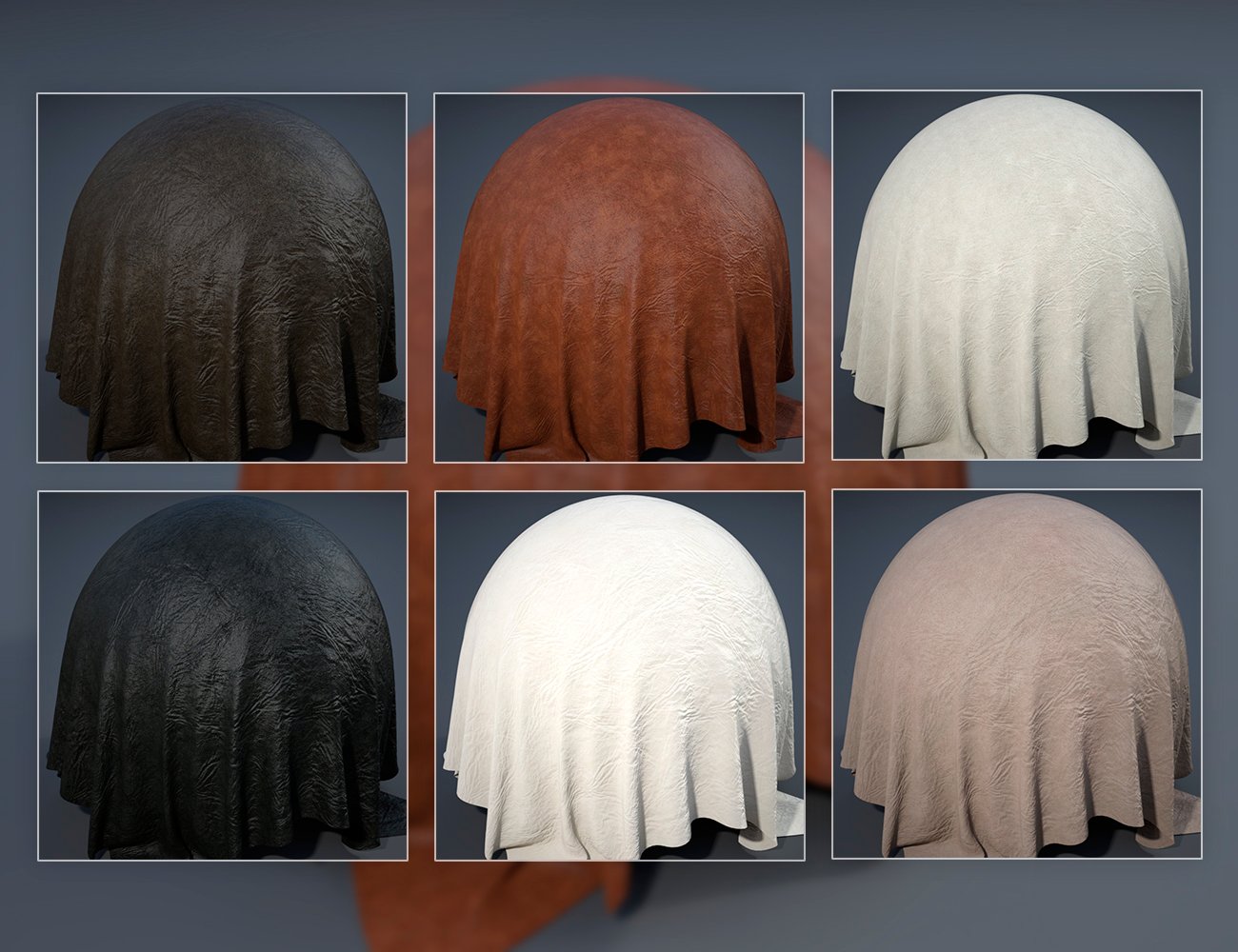 Leather Collection: Washed Leather Collection: Washed by: Dimidrol, 3D Models by Daz 3D