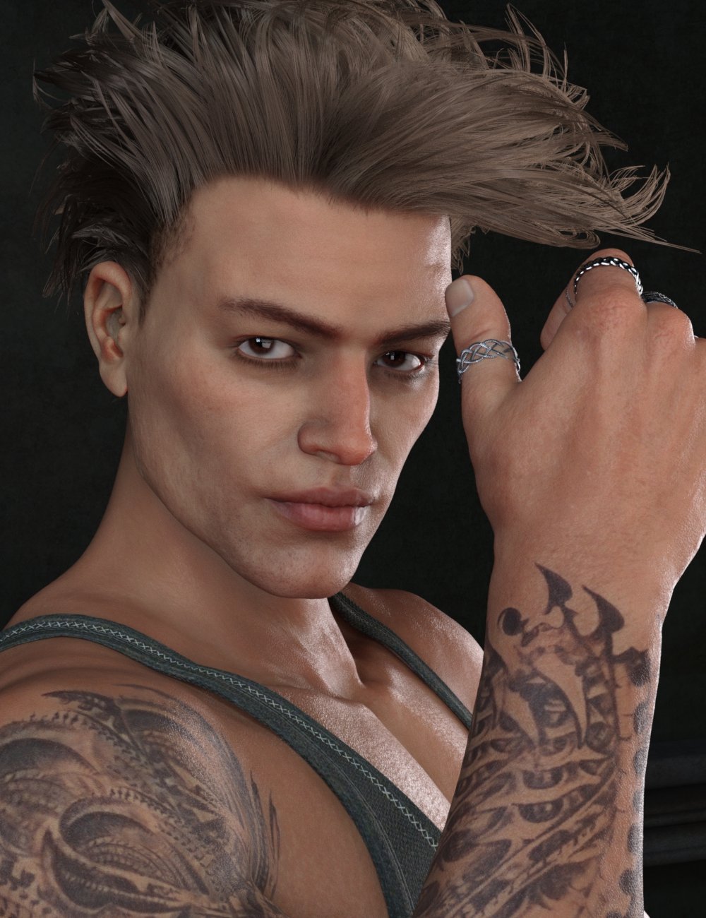 Zak HD for Genesis 8.1 Male Zak HD for Genesis 8.1 Male by: RedzStudio, 3D Models by Daz 3D