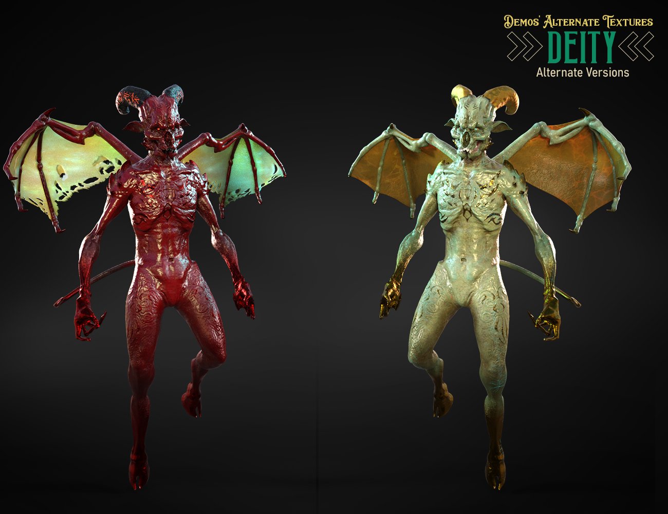 Demos Alternate Textures for Genesis 8 Males by: FenixPhoenixEsid, 3D Models by Daz 3D
