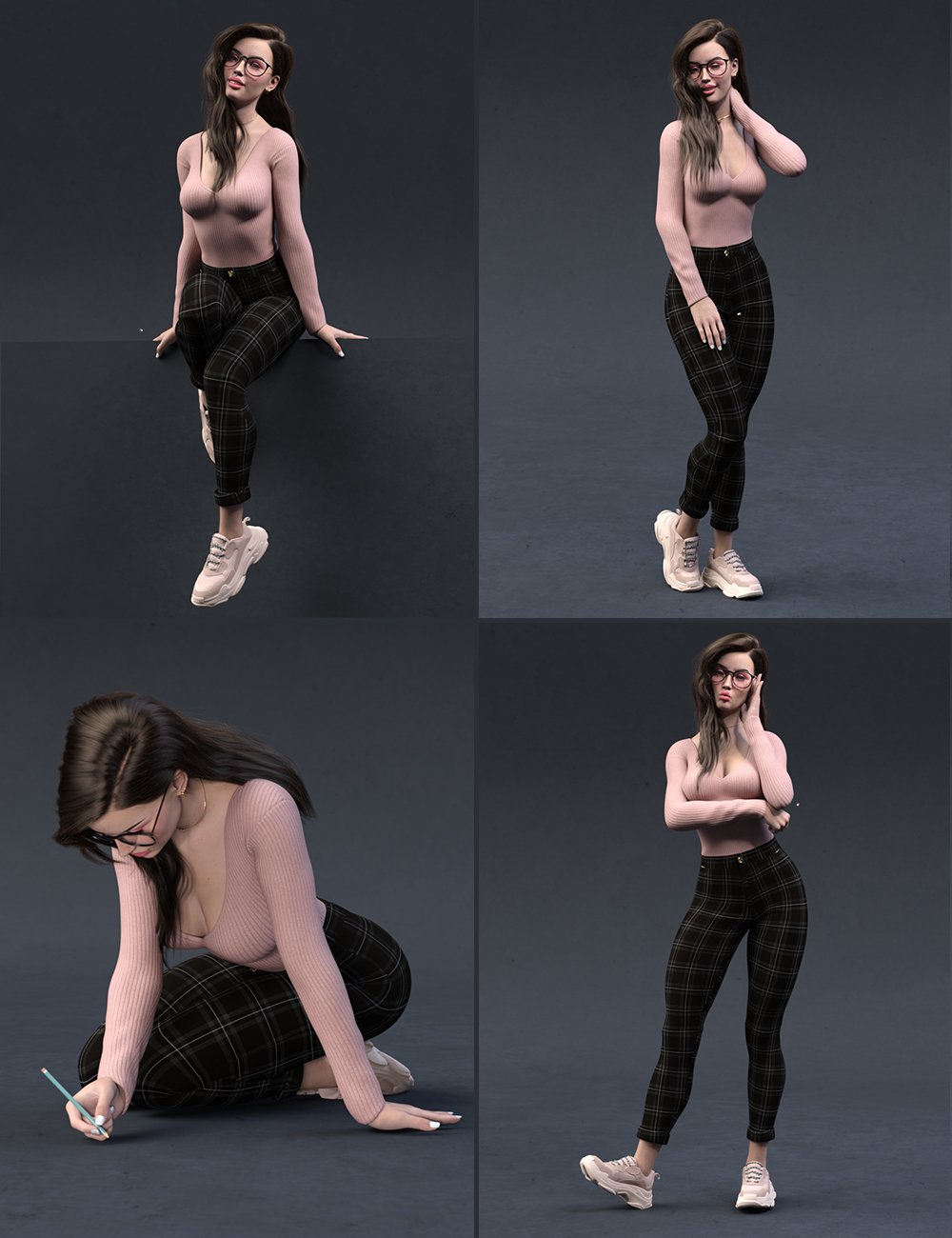 The Good Student Poses Sign Language and Expressions for Genesis 8 Female The Good Student Poses Sign Language and Expressions for Genesis 8 Female by: 3D Sugar, 3D Models by Daz 3D