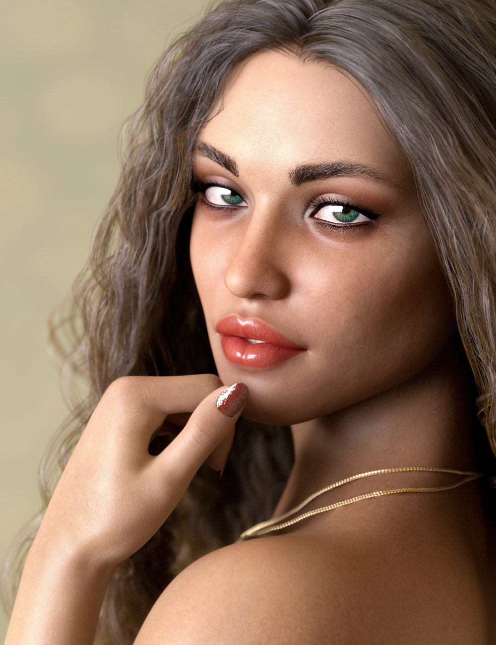 Leanna HD for Genesis 8 and 8.1 Female by: Colm Jackson, 3D Models by Daz 3D
