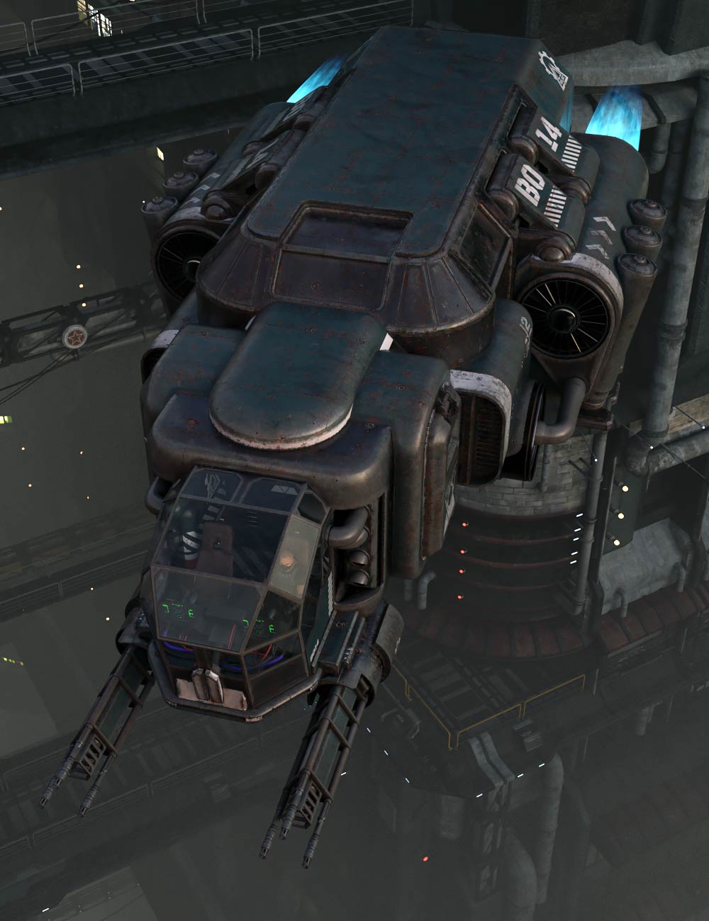 Space Jumper Companion by: ile-avalon, 3D Models by Daz 3D