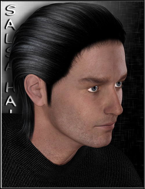 Salsa Hair Salsa Hair by: , 3D Models by Daz 3D
