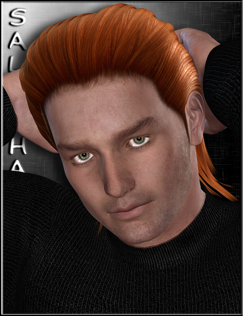 Salsa Hair Salsa Hair by: , 3D Models by Daz 3D