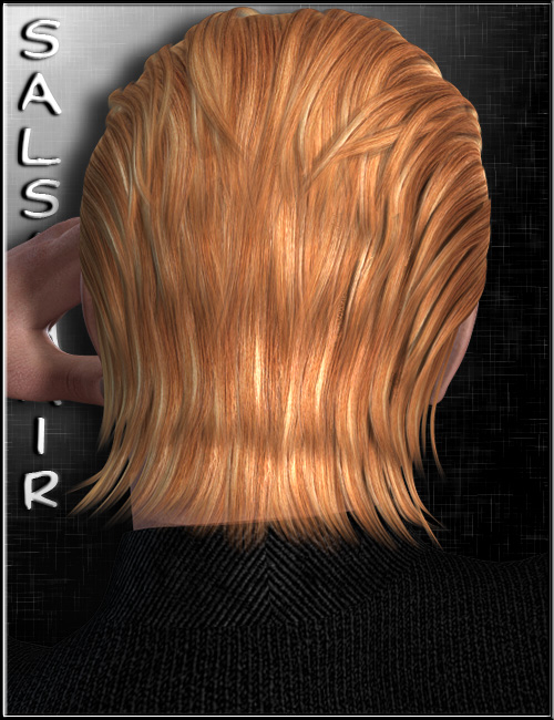Salsa Hair by: , 3D Models by Daz 3D