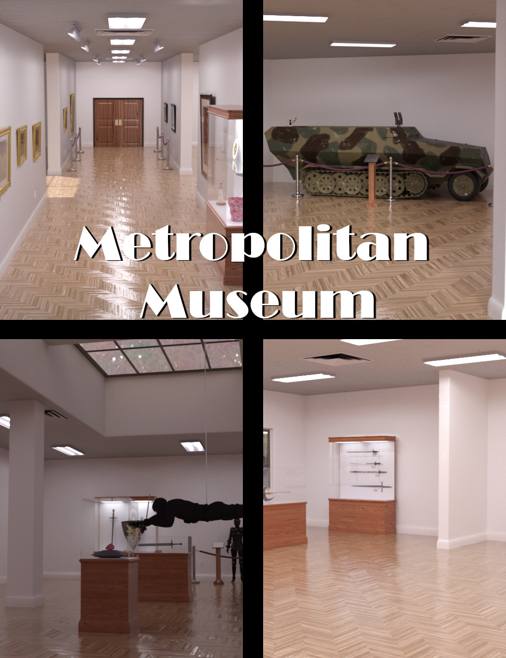 Metropolitan Museum by: Falcontruth, 3D Models by Daz 3D
