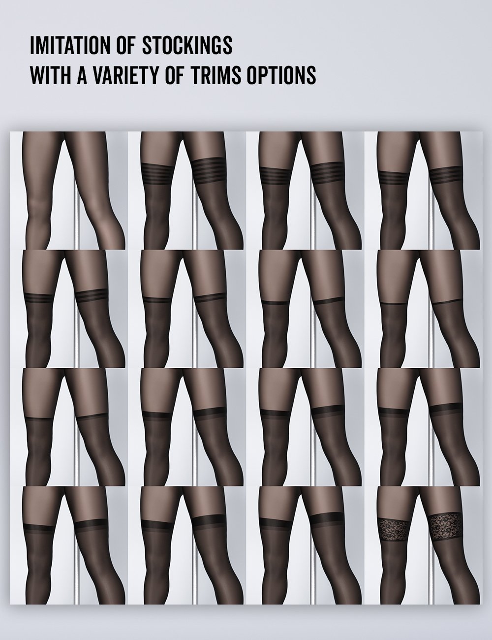 Lali's Low-Waist Tights for Genesis 8.1 Female by: Lali Kamala, 3D Models by Daz 3D