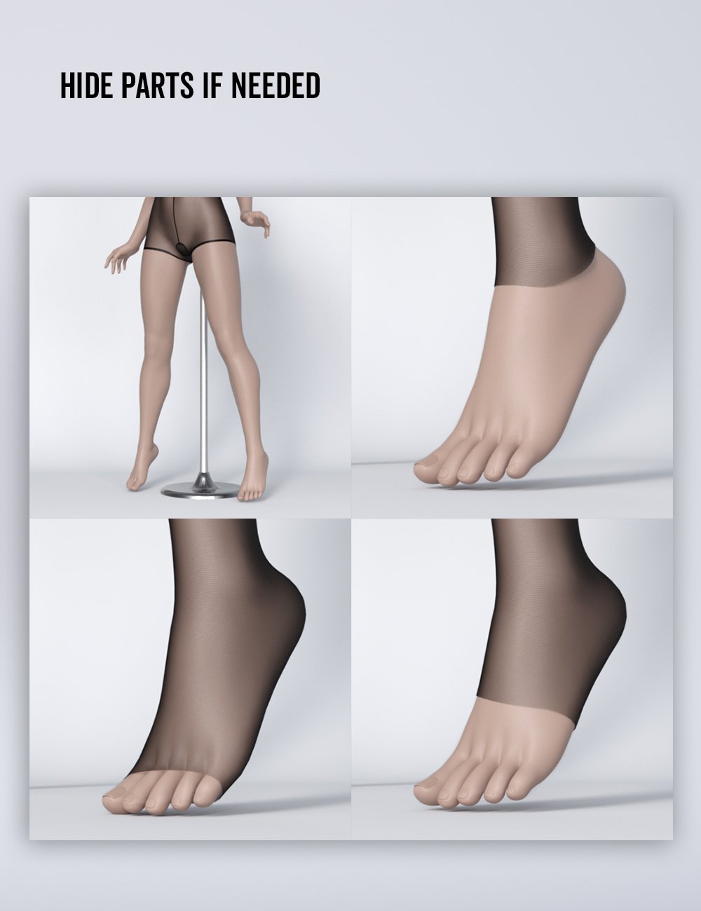 Lali's Low-Waist Tights for Genesis 8.1 Female by: Lali Kamala, 3D Models by Daz 3D