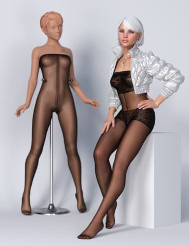 Lali's Bodystocking for Genesis 8.1 Female by: Lali Kamala, 3D Models by Daz 3D