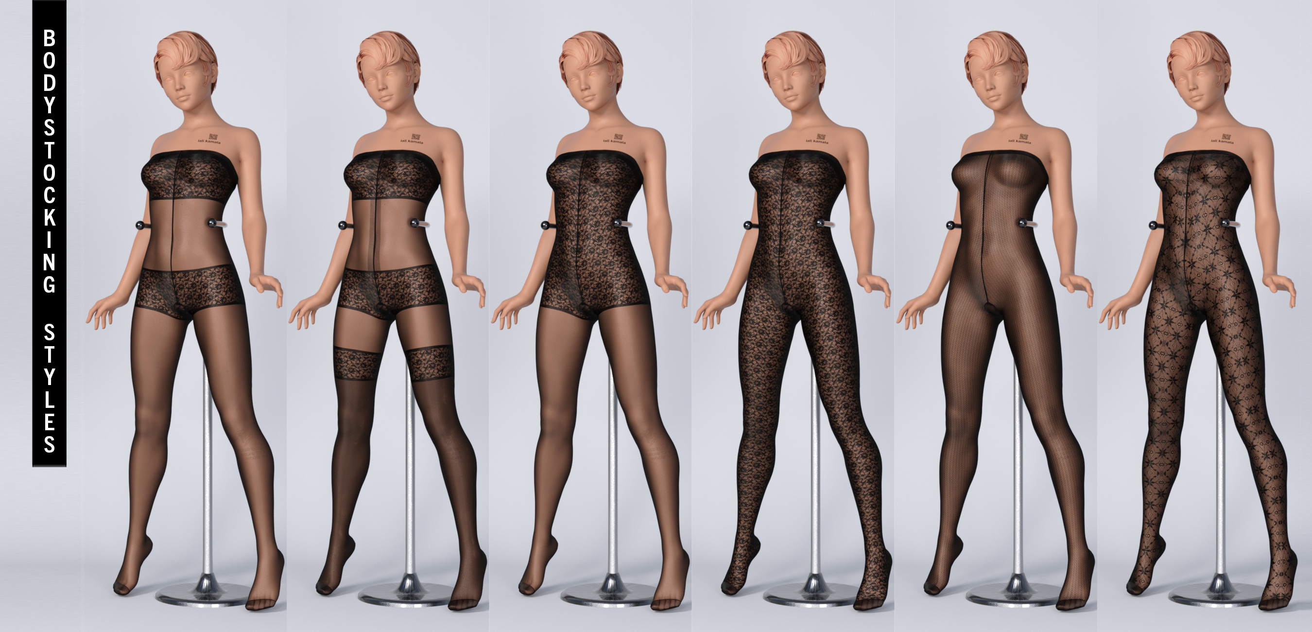 Lali's Bodystocking for Genesis 8.1 Female Lali's Bodystocking for Genesis 8.1 Female by: Lali Kamala, 3D Models by Daz 3D