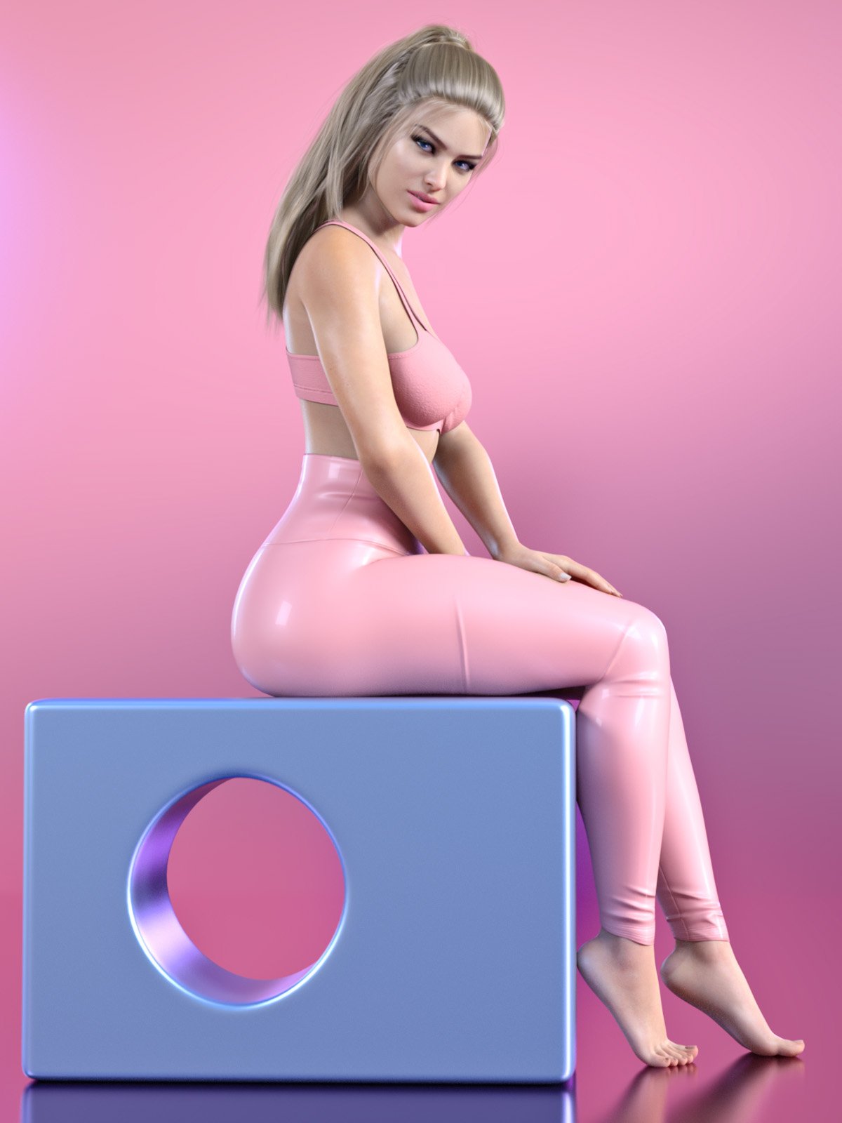 Z Natural Glute Morphs and Pose Mega Set for Genesis 8 and 8.1 Females by: Zeddicuss, 3D Models by Daz 3D