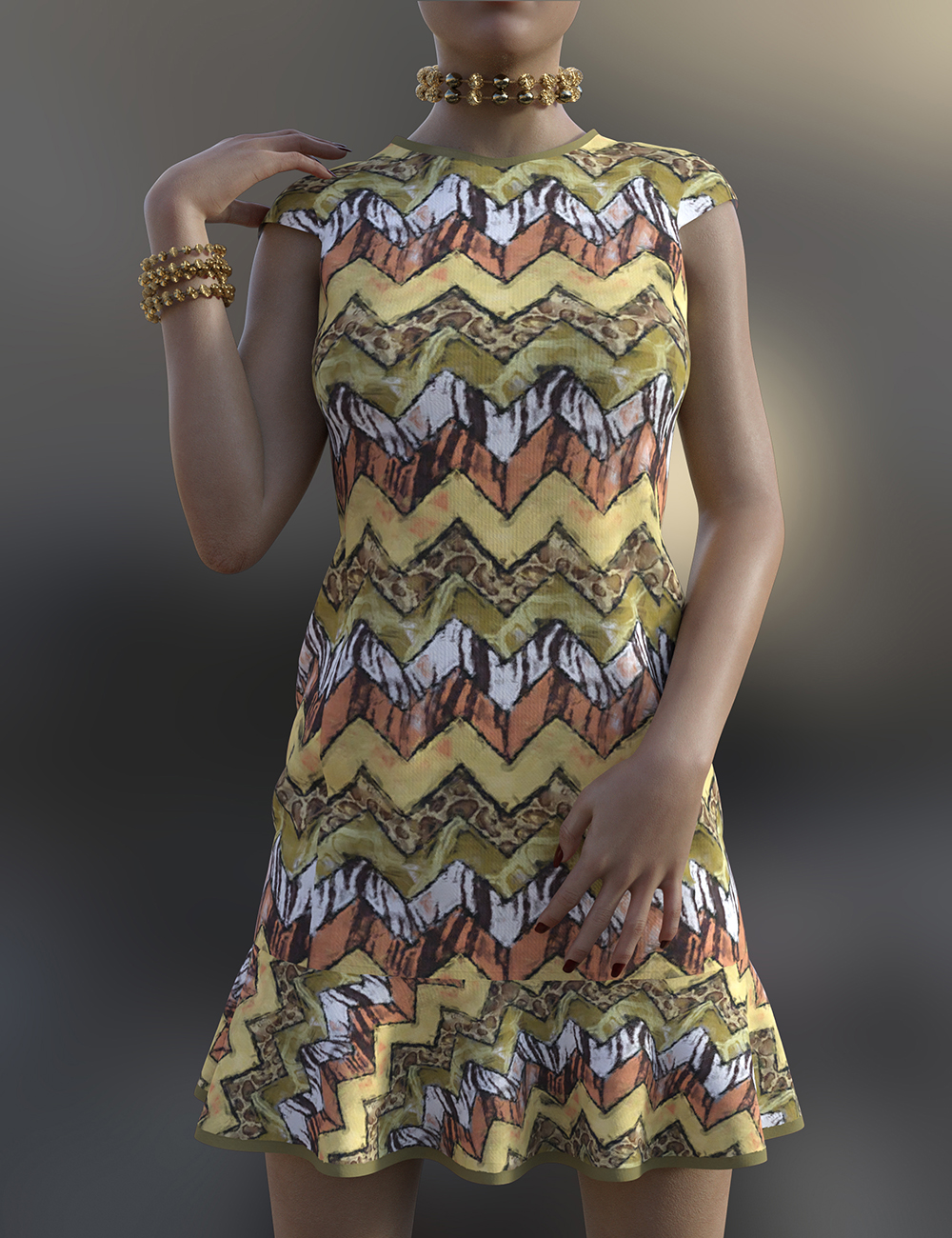 dForce Amelia Outfit Texture Expansion by: Nelmi, 3D Models by Daz 3D