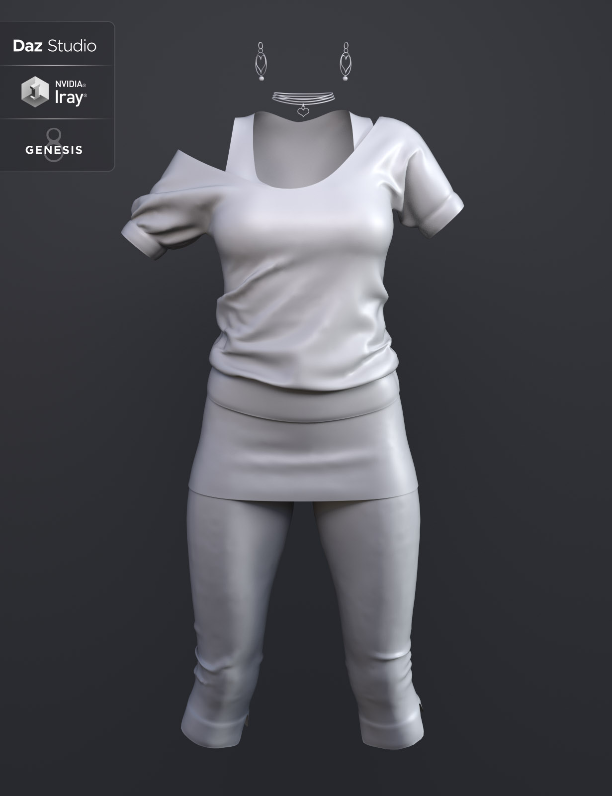 dForce EA Naive Rock Outfit for Genesis 8 and 8.1 Females dForce EA Naive Rock Outfit for Genesis 8 and 8.1 Females by: Eichhorn Art, 3D Models by Daz 3D
