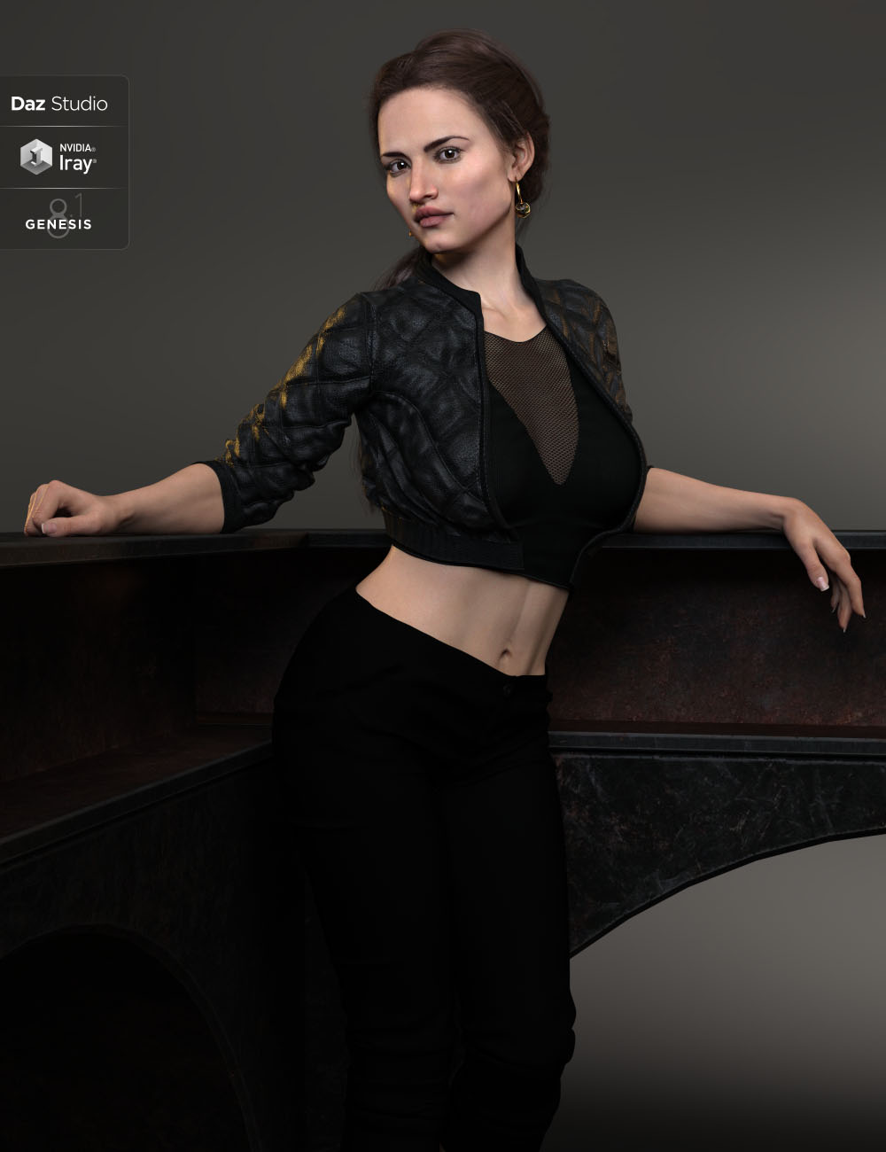 Taniah HD for Genesis 8 and 8.1 Females by: Eichhorn Art, 3D Models by Daz 3D