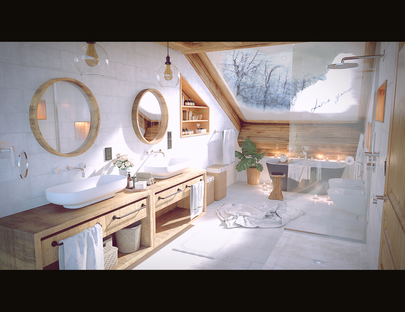 Winter Vacation Bathroom by: Polish, 3D Models by Daz 3D