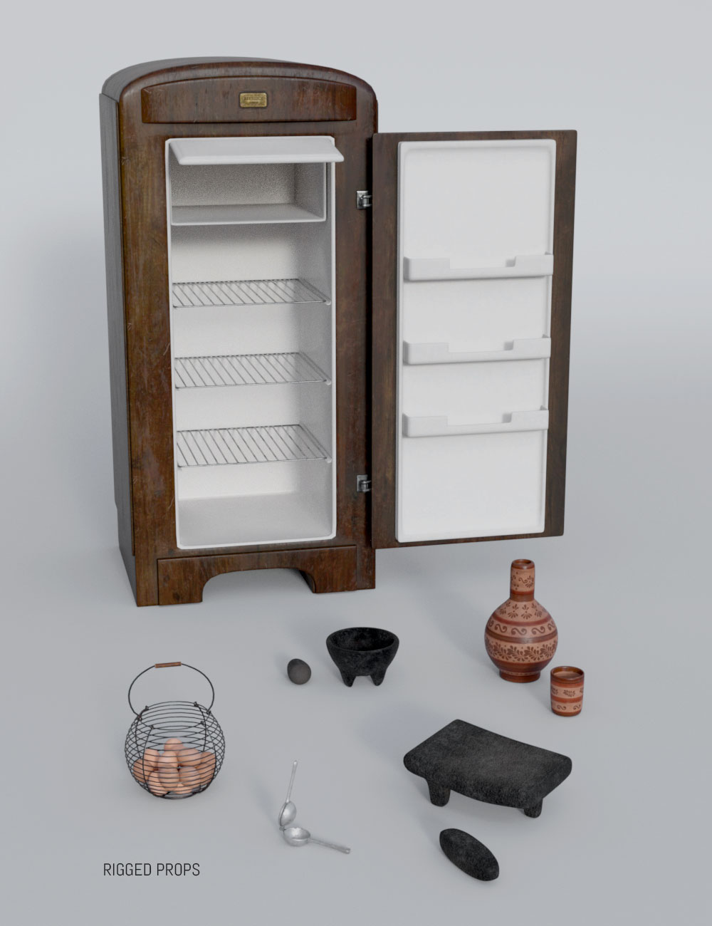 Hacienda Kitchen Hacienda Kitchen by: Hypertaf, 3D Models by Daz 3D
