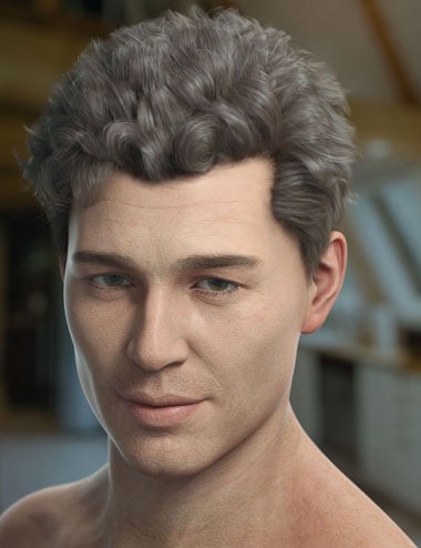 Frankie Hair for Genesis 8 by: AprilYSH, 3D Models by Daz 3D