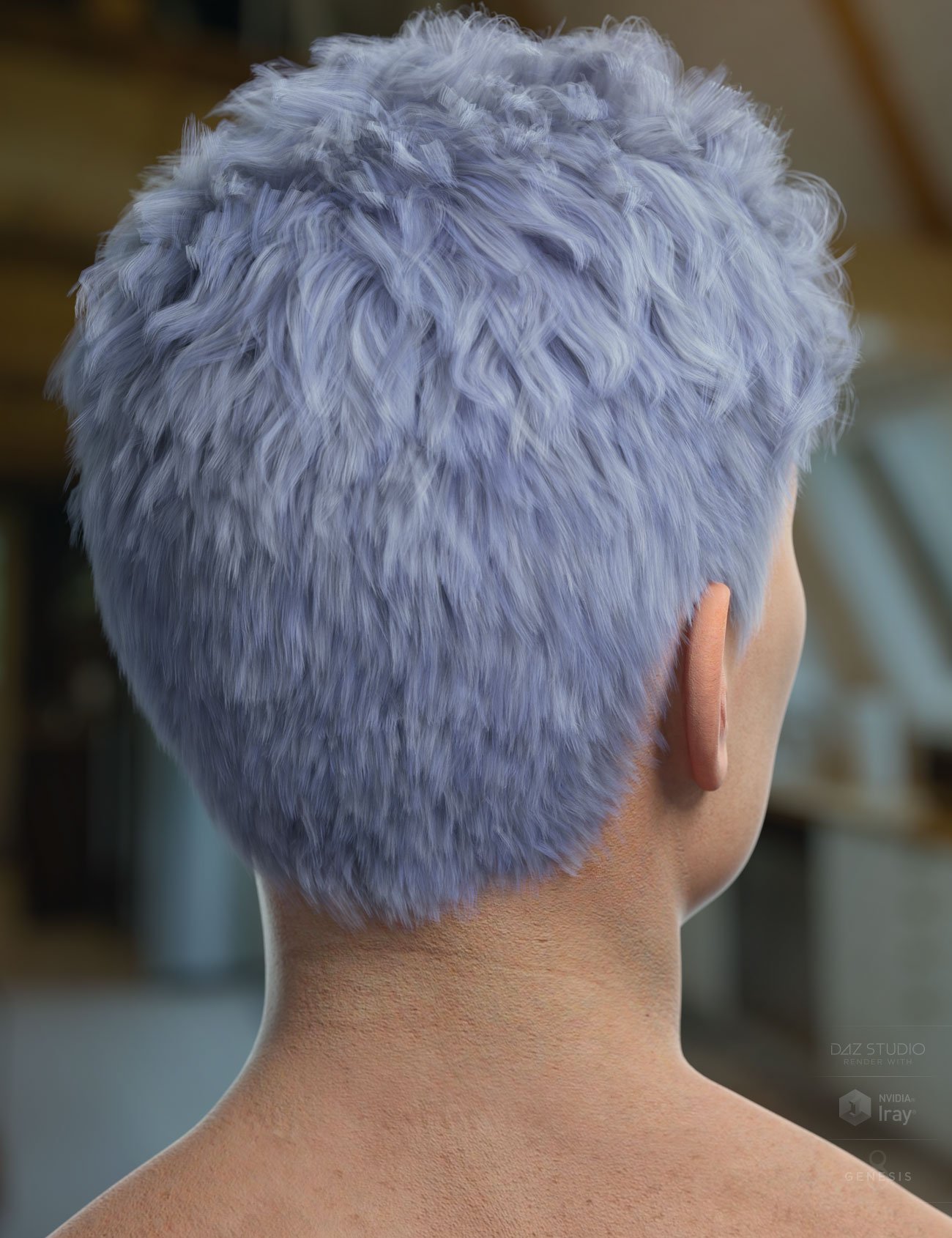 Frankie Hair for Genesis 8 Frankie Hair for Genesis 8 by: AprilYSH, 3D Models by Daz 3D