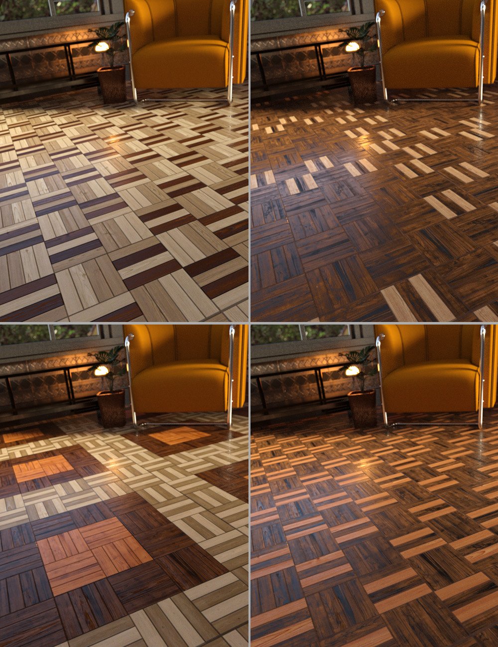 Parquet Flooring Shaders Vol 1 Parquet Flooring Shaders Vol 1 by: ForbiddenWhispers, 3D Models by Daz 3D