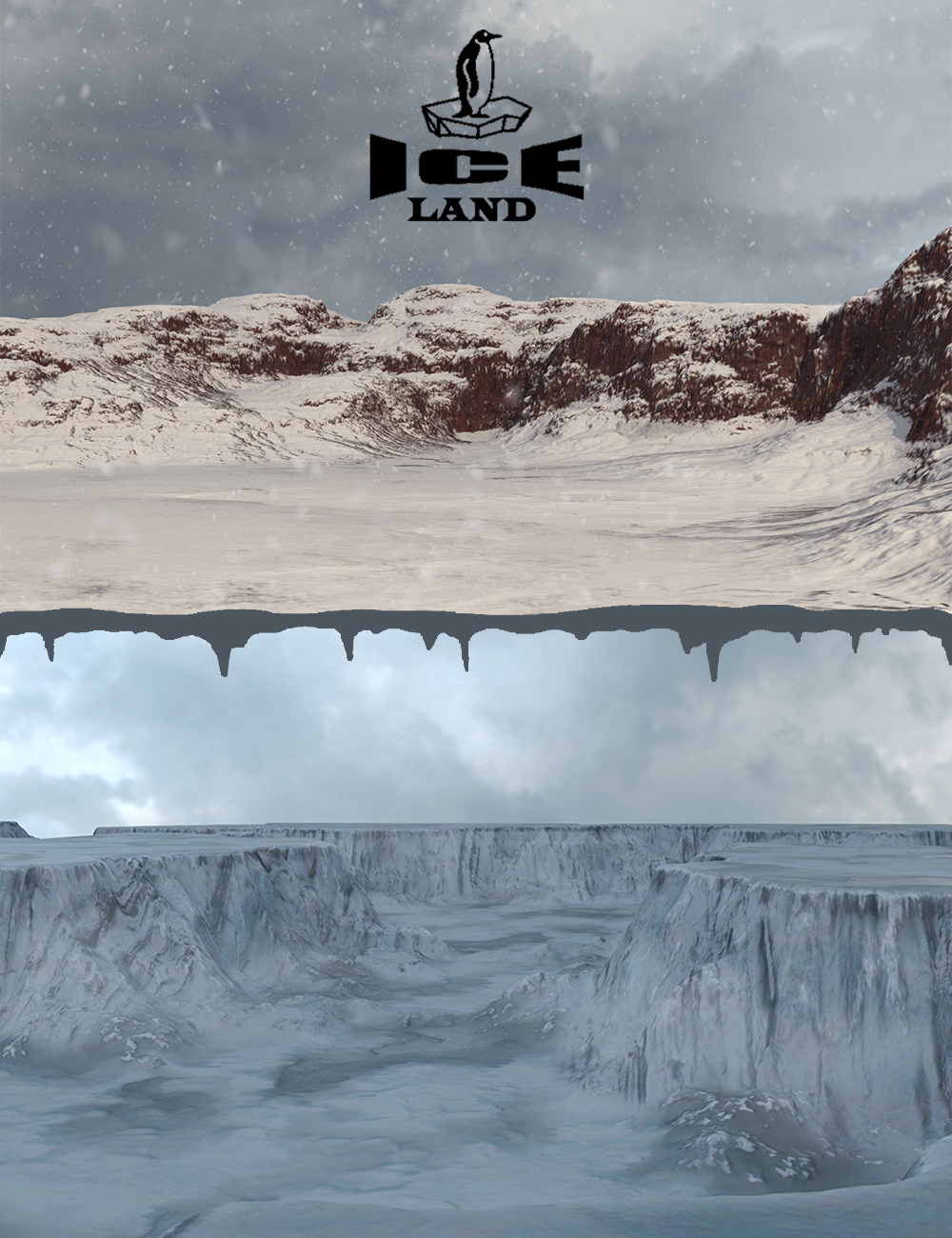 Ice Land by: 3dLab, 3D Models by Daz 3D
