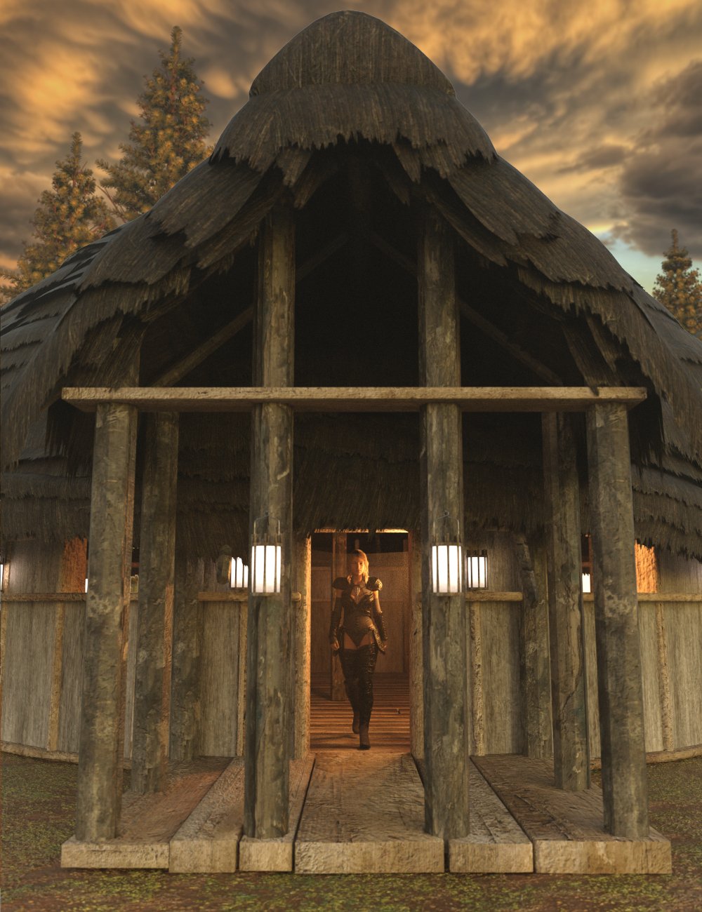Timber Framed Houses 2 Timber Framed Houses 2 by: Enterables, 3D Models by Daz 3D