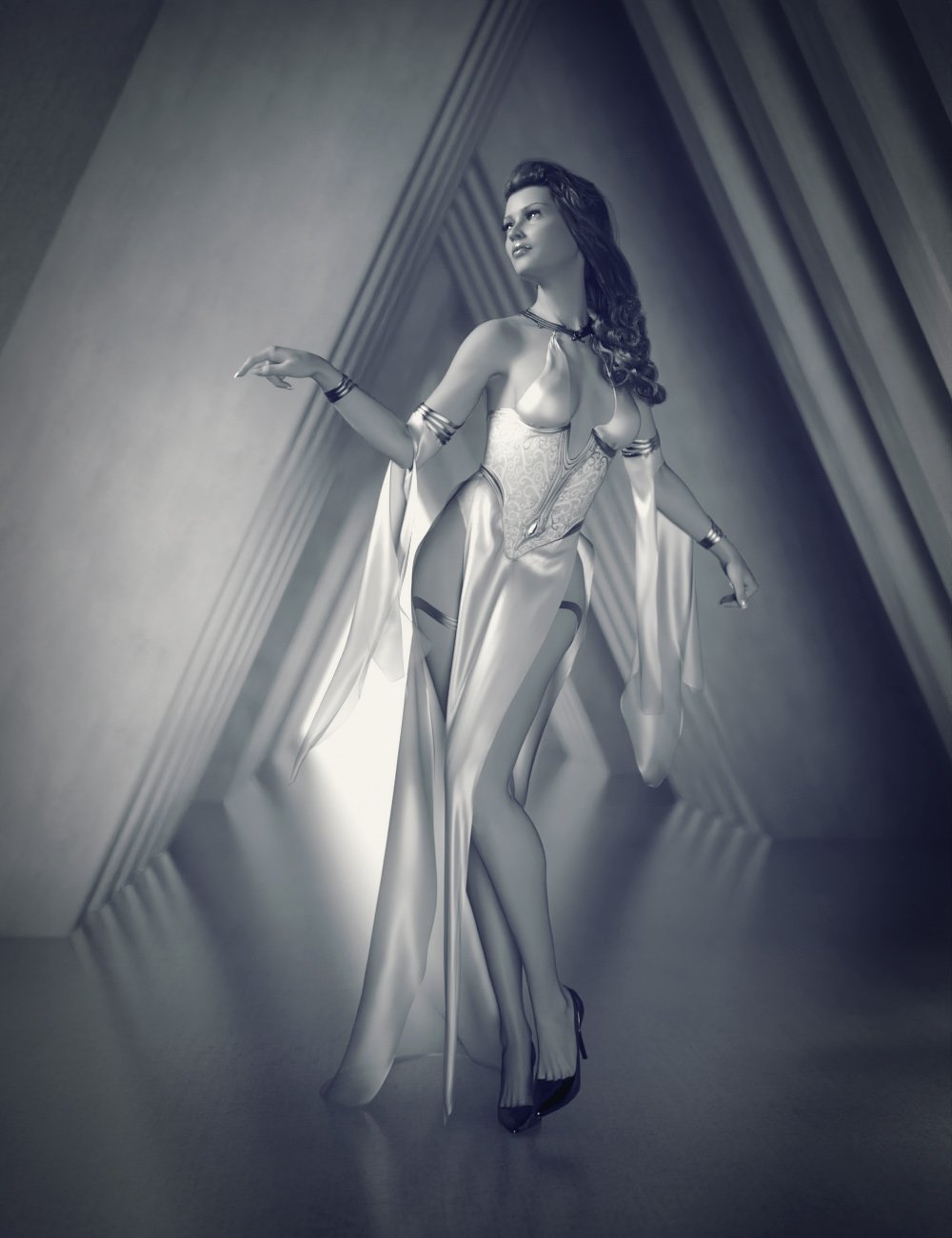 Shapes and Rays Photoshoot by: Dreamlight, 3D Models by Daz 3D