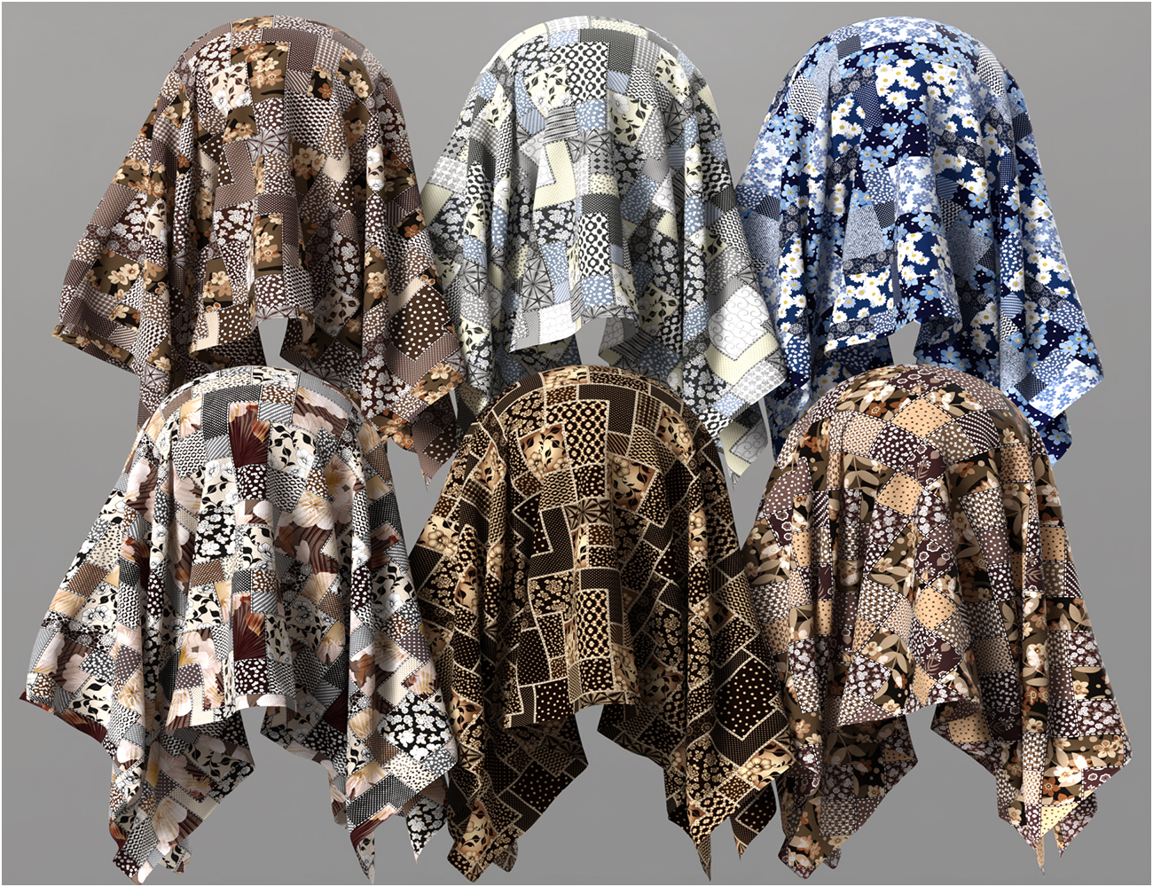 Patchwork Iray Shaders - Merchant Resource Patchwork Iray Shaders - Merchant Resource by: OziChickhotlilme74, 3D Models by Daz 3D