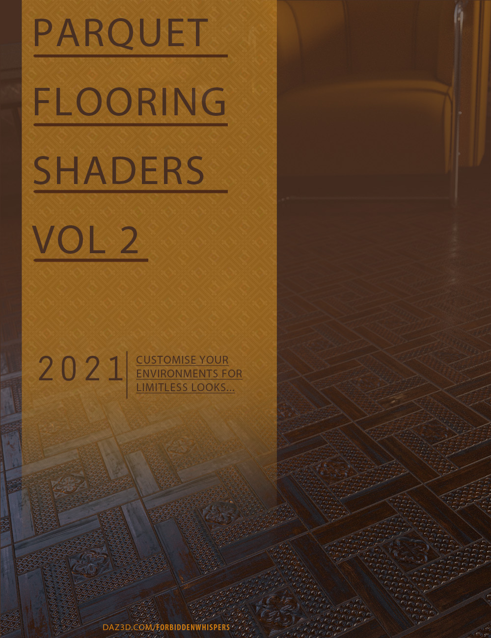 Parquet Flooring Shaders Vol 2 by: ForbiddenWhispers, 3D Models by Daz 3D