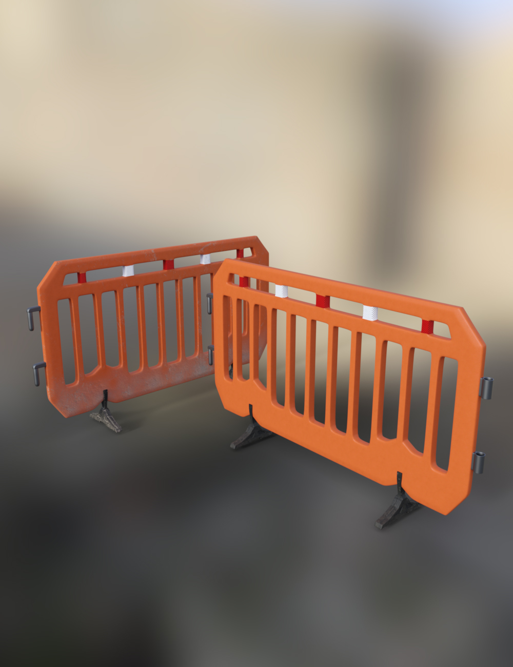 Universal Barrier Pack by: Censored, 3D Models by Daz 3D