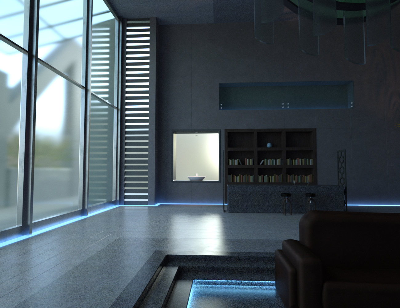 SciFi Room CyberPunk SciFi Room CyberPunk by: DarkEdgeDesign, 3D Models by Daz 3D