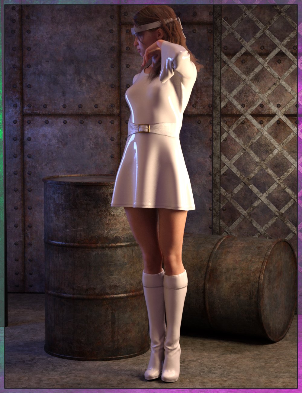dForce HippyChic Outfit for Genesis 8 and 8.1 Female dForce HippyChic Outfit for Genesis 8 and 8.1 Female by: Nathy Design, 3D Models by Daz 3D
