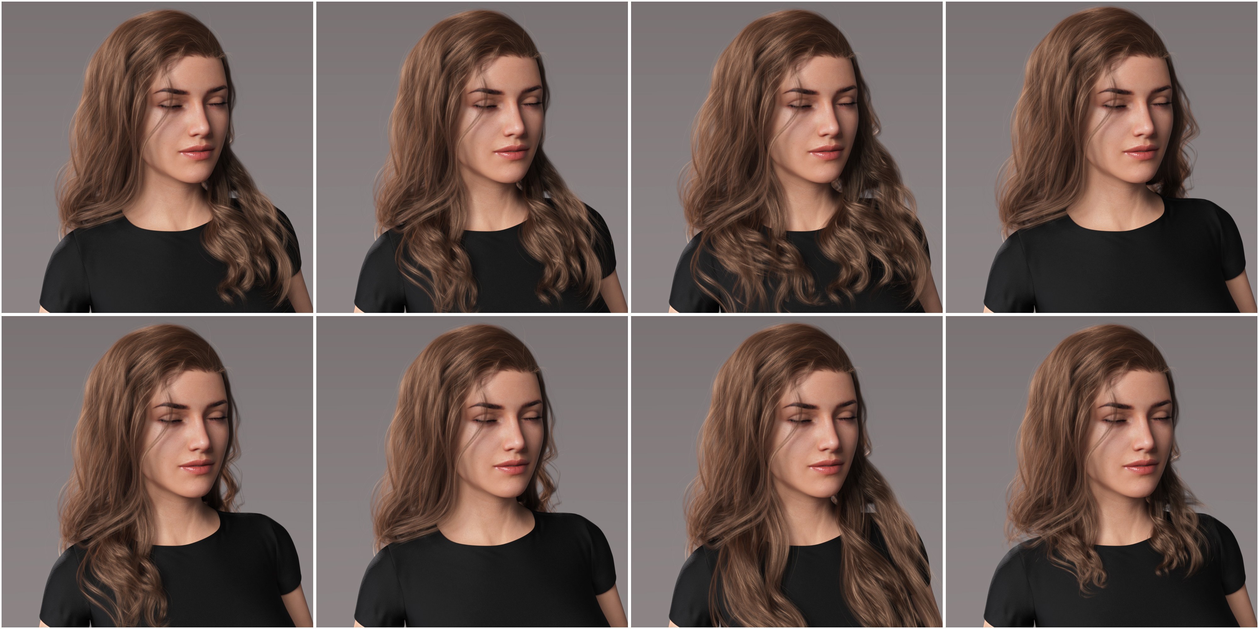 2021-09 Hair for Genesis 8 and 8.1 Females | Daz 3D