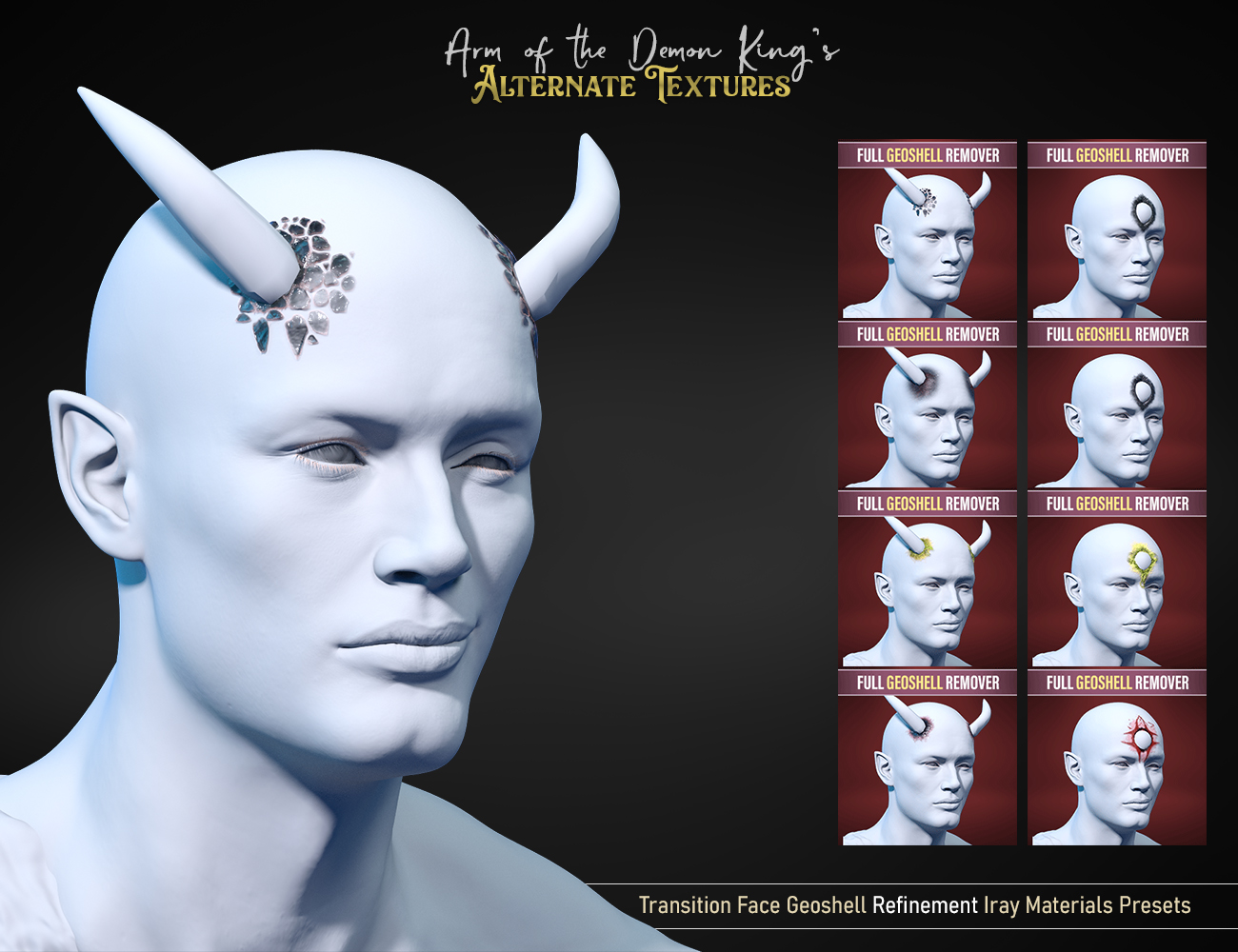 Arm of the Demon King Alternate Textures by: FenixPhoenixEsid, 3D Models by Daz 3D