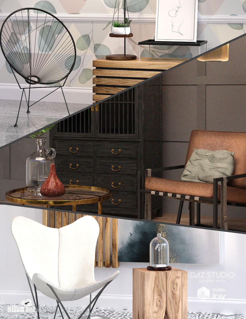 Decor Furniture Sets | Daz 3D