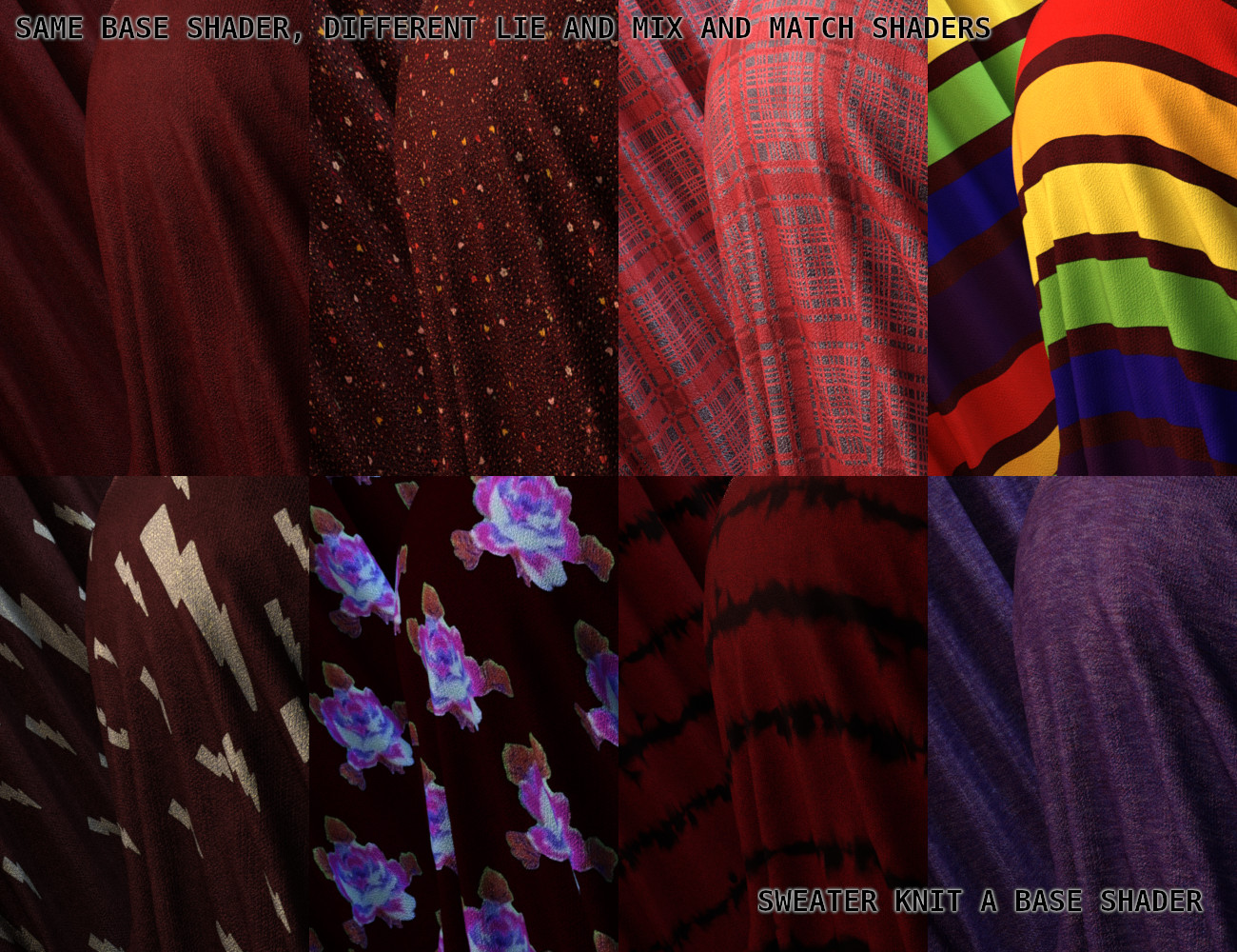 FSL Realistic Warm Fabric Shaders for Iray FSL Realistic Warm Fabric Shaders for Iray by: Fuseling, 3D Models by Daz 3D