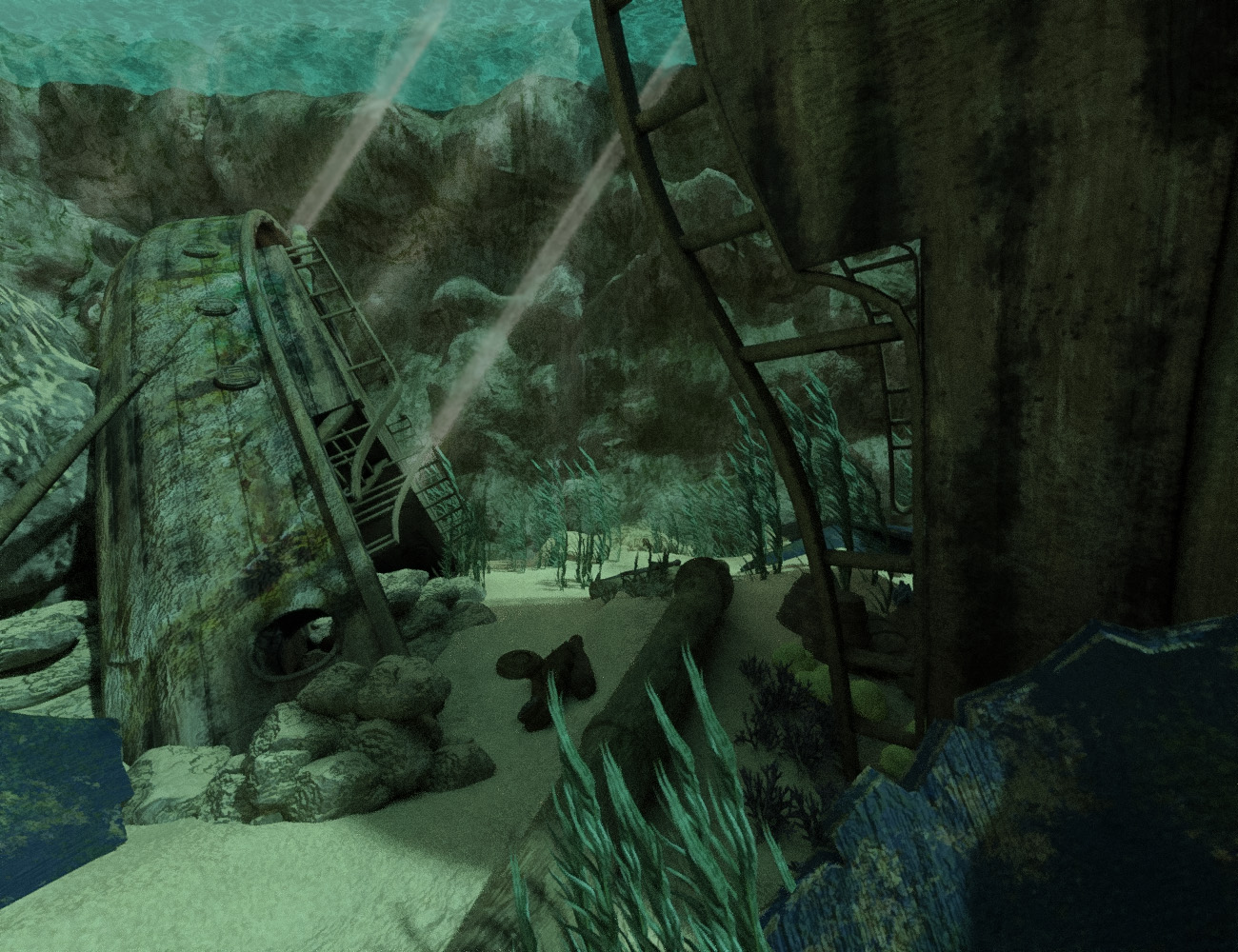 Aquatic Fantasy - Pirates Wreckage by: Sixus1 MediaSubSpeciesCreations, 3D Models by Daz 3D