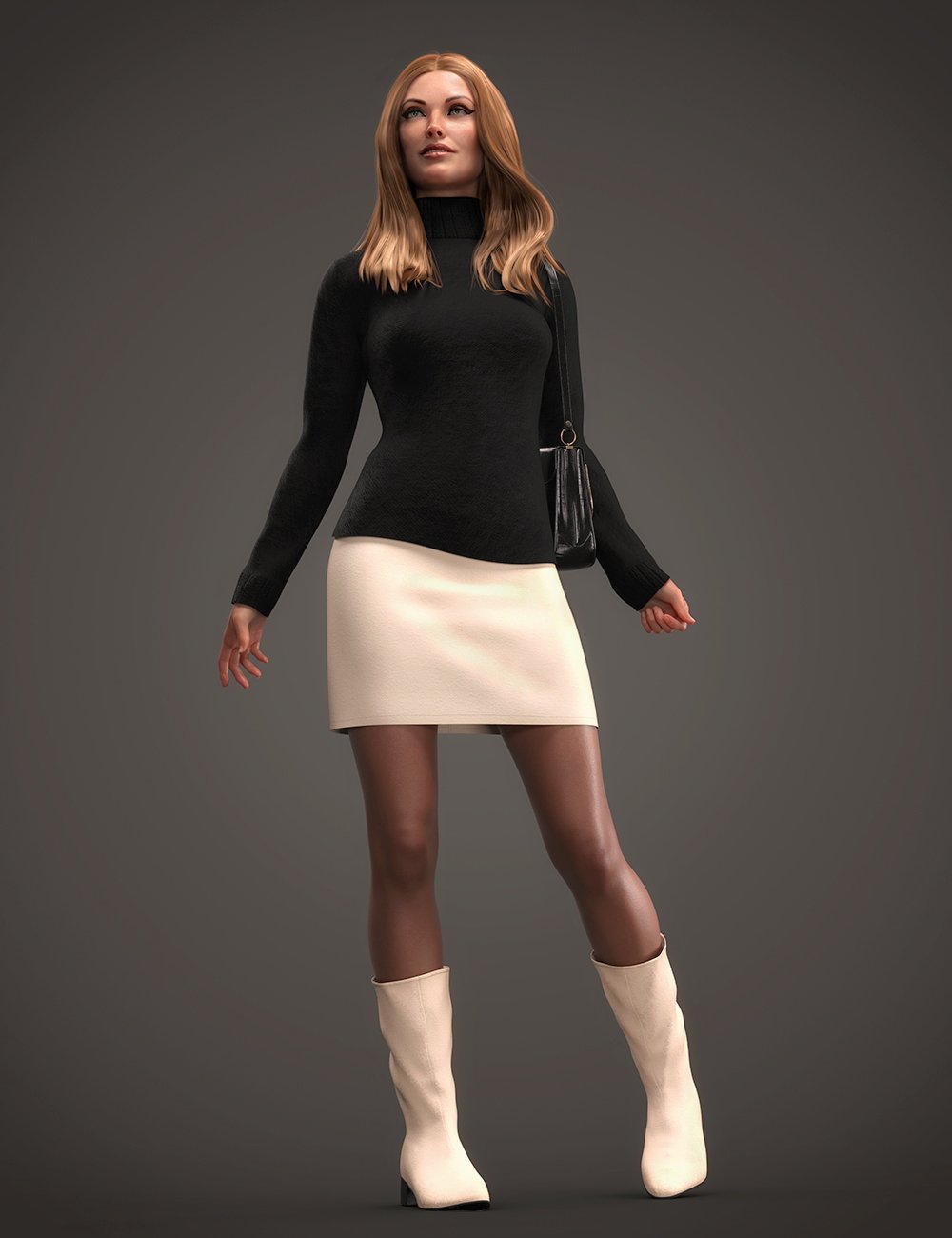 Bunny Dreams Outfit for Genesis 8 and 8.1 Females by: Barbara BrundonUmblefuglySadeMoonscape Graphics, 3D Models by Daz 3D