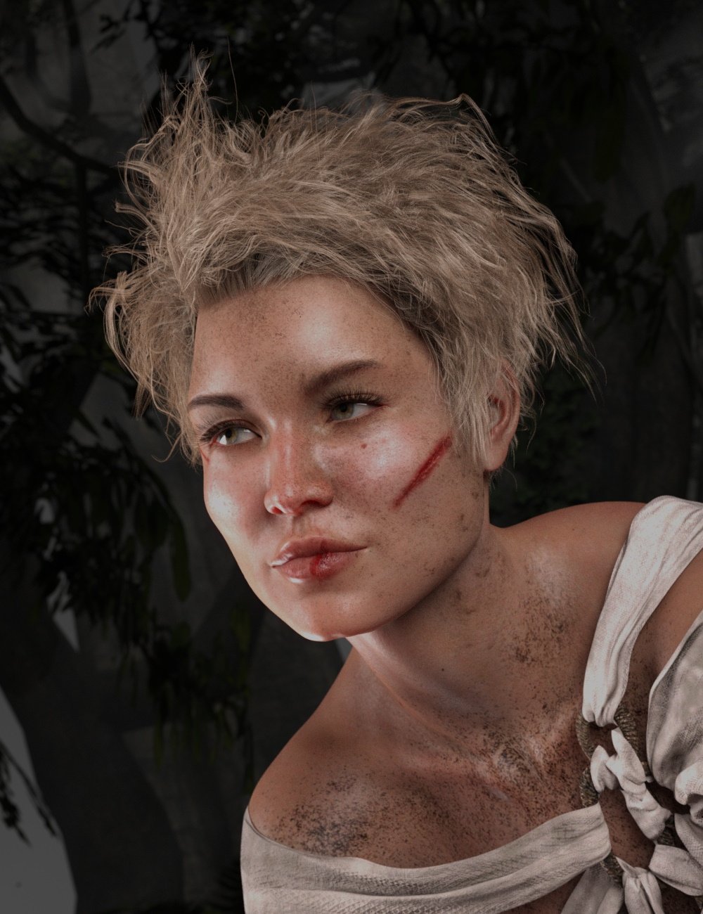 dForce Chaotic Hair for Genesis 8 and Genesis 8.1 dForce Chaotic Hair for Genesis 8 and Genesis 8.1 by: RedzStudio, 3D Models by Daz 3D